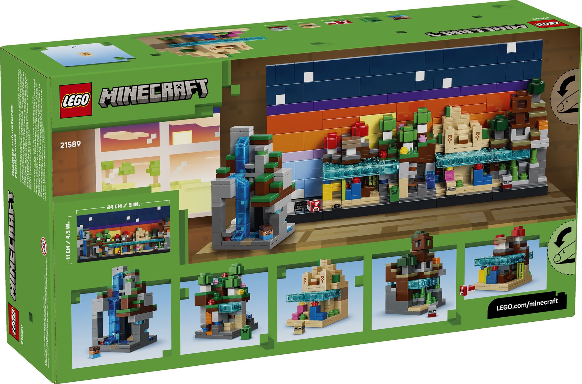 LEGO Minecraft Mini Biomes 21589