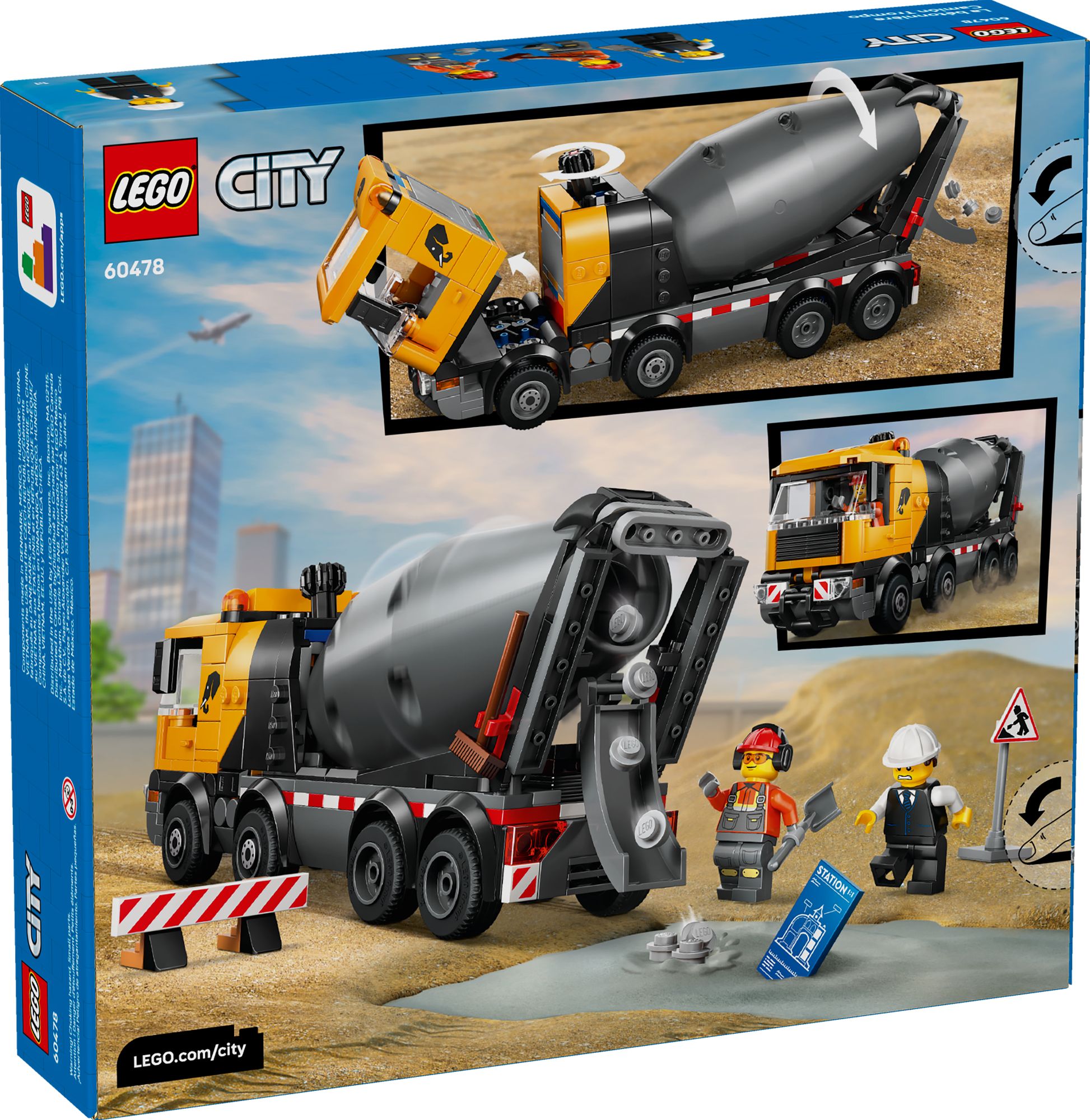 LEGO City Cement Mixer 60478
