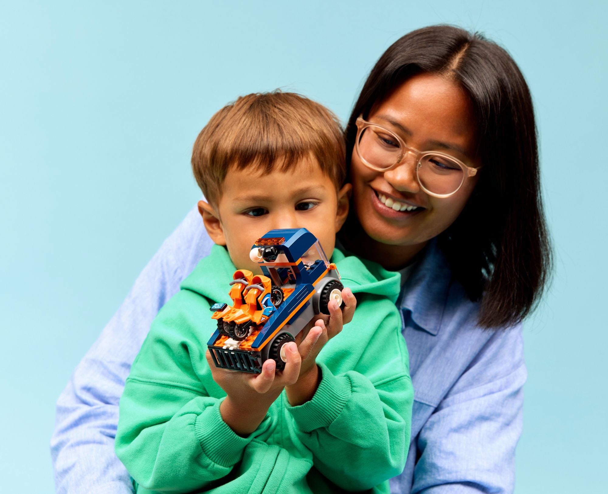 LEGO City Motorcycle Transporter 60491