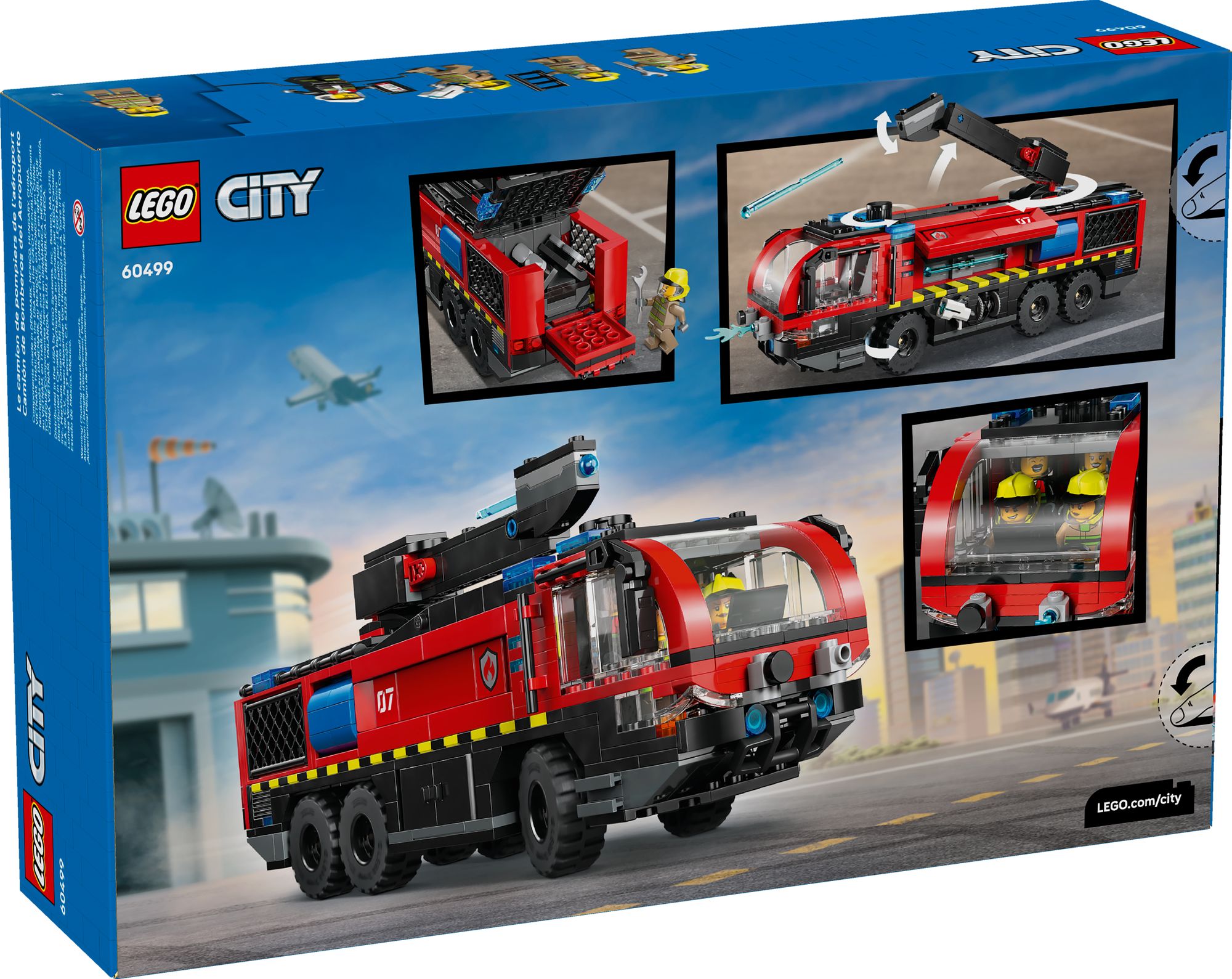 LEGO City Fire Airport Fire Truck 60499