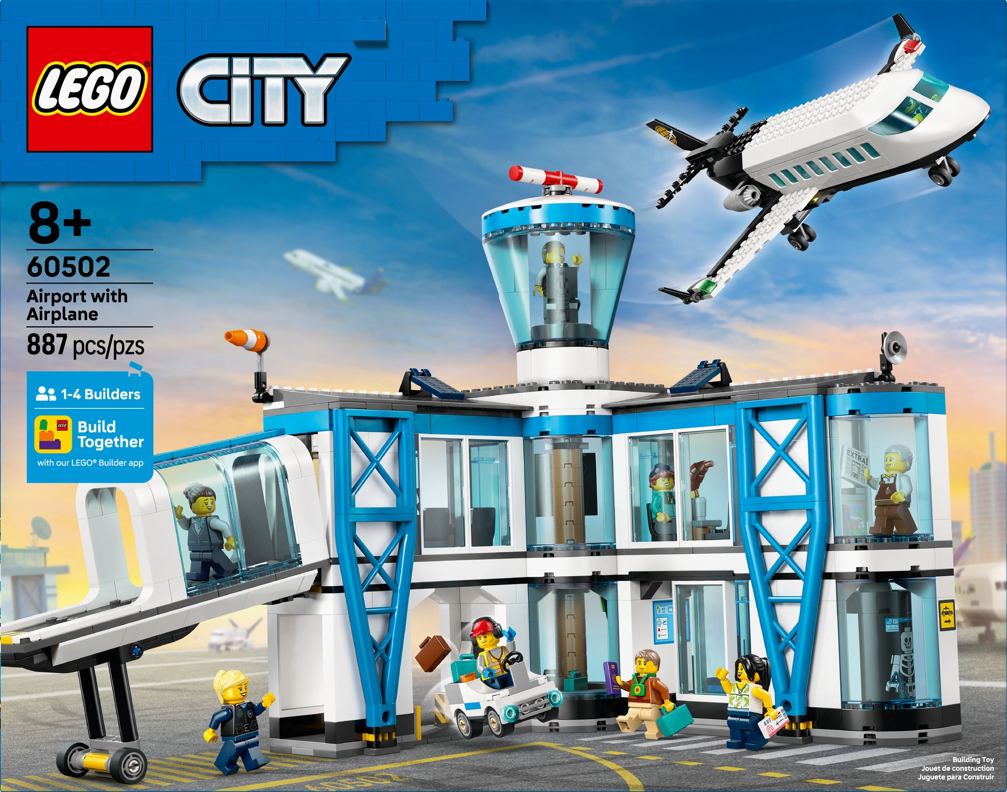 LEGO City Airport with Airplane 60502