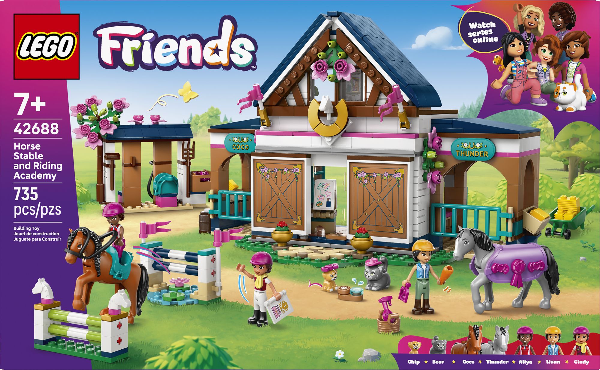 LEGO Friends Horse Stable and Riding Academy 42688