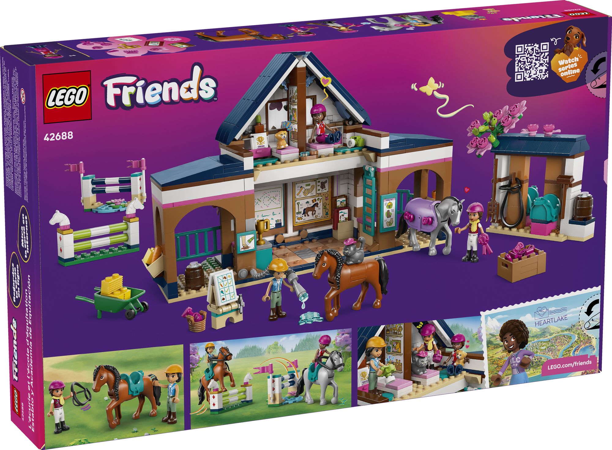 LEGO Friends Horse Stable and Riding Academy 42688