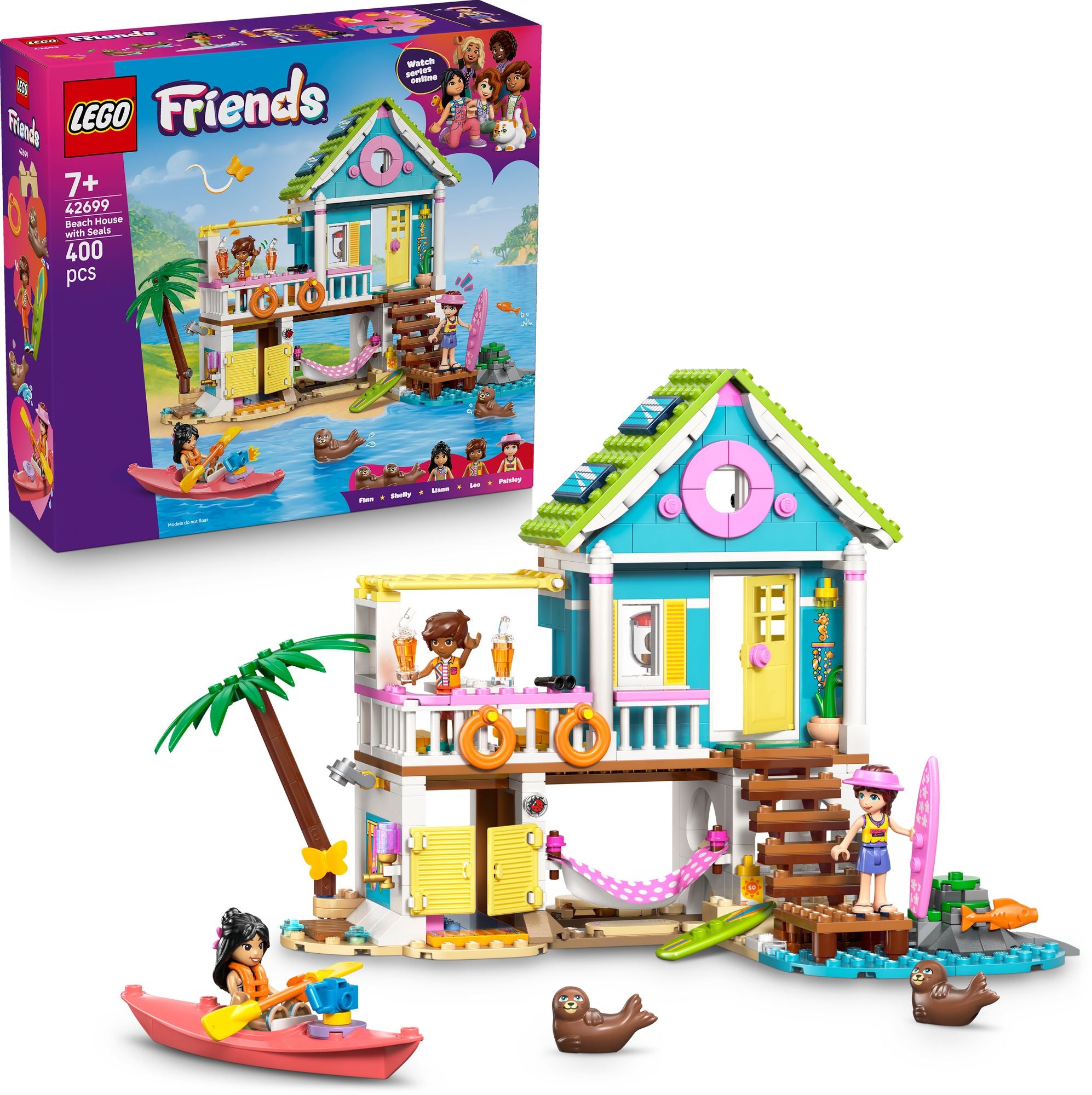 LEGO Friends Beach House with Seals 42699