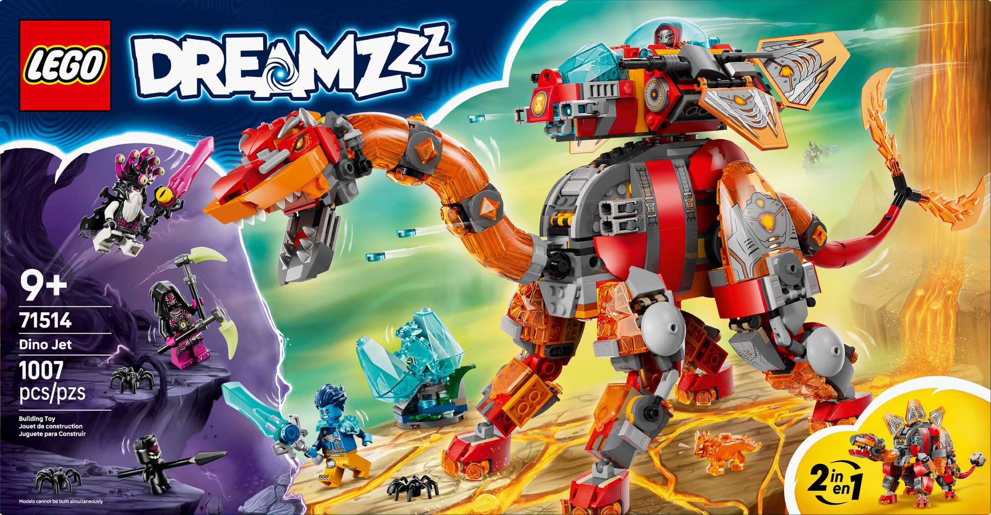 LEGO DREAMZzz Dino Jet 71514