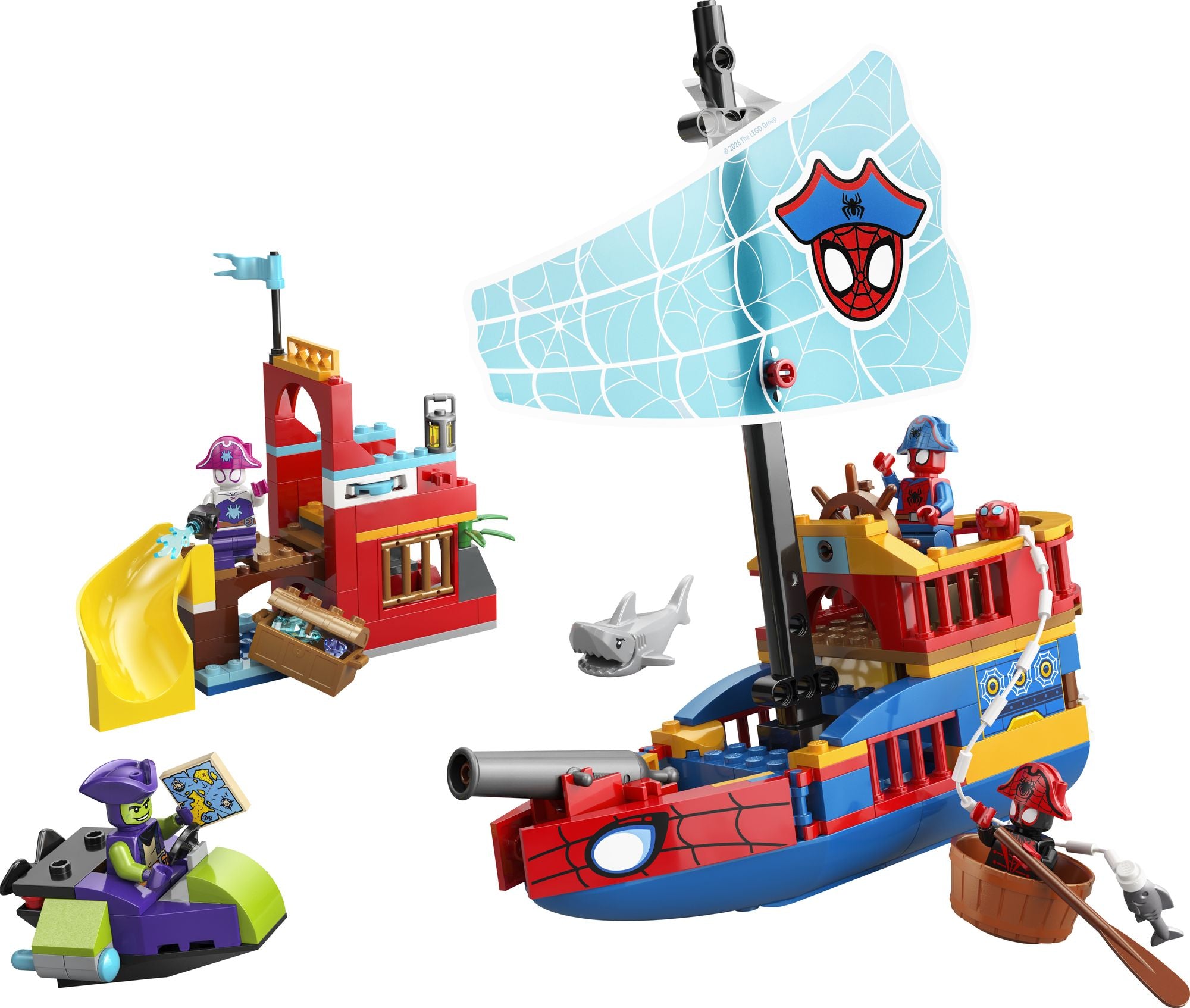 LEGO Spidey Team Spidey Pirate Ship 11208