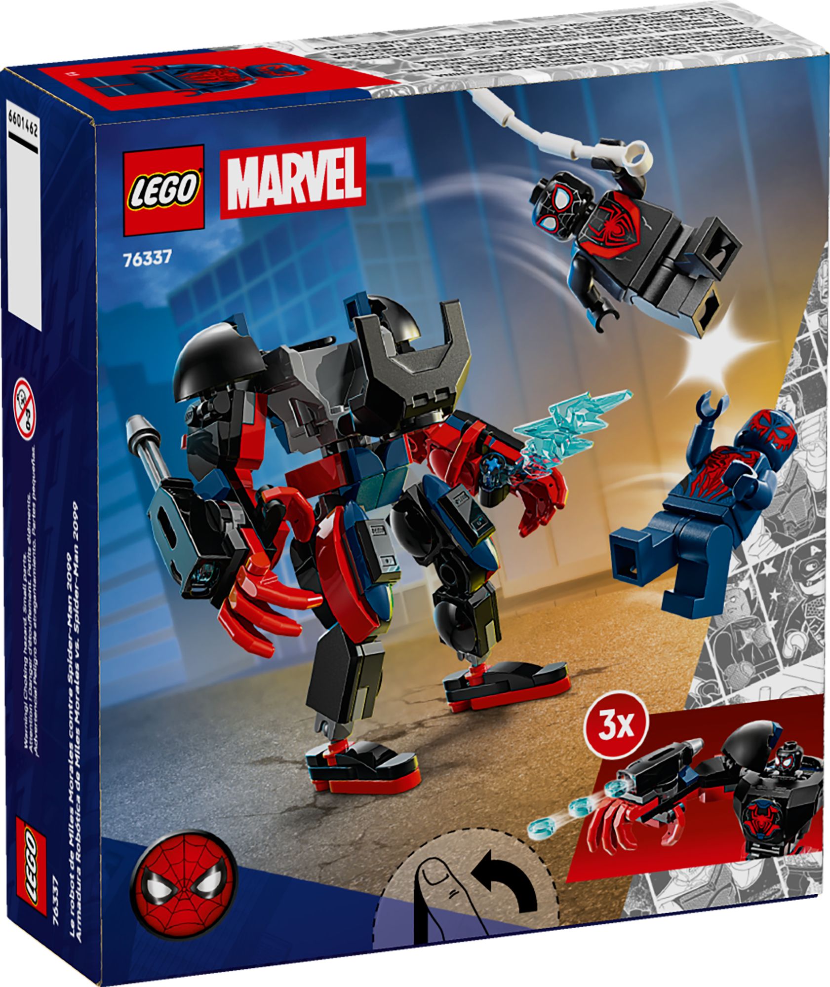 LEGO Super Heroes Marvel Miles Morales Mech vs. Spider-Man 2099 76337