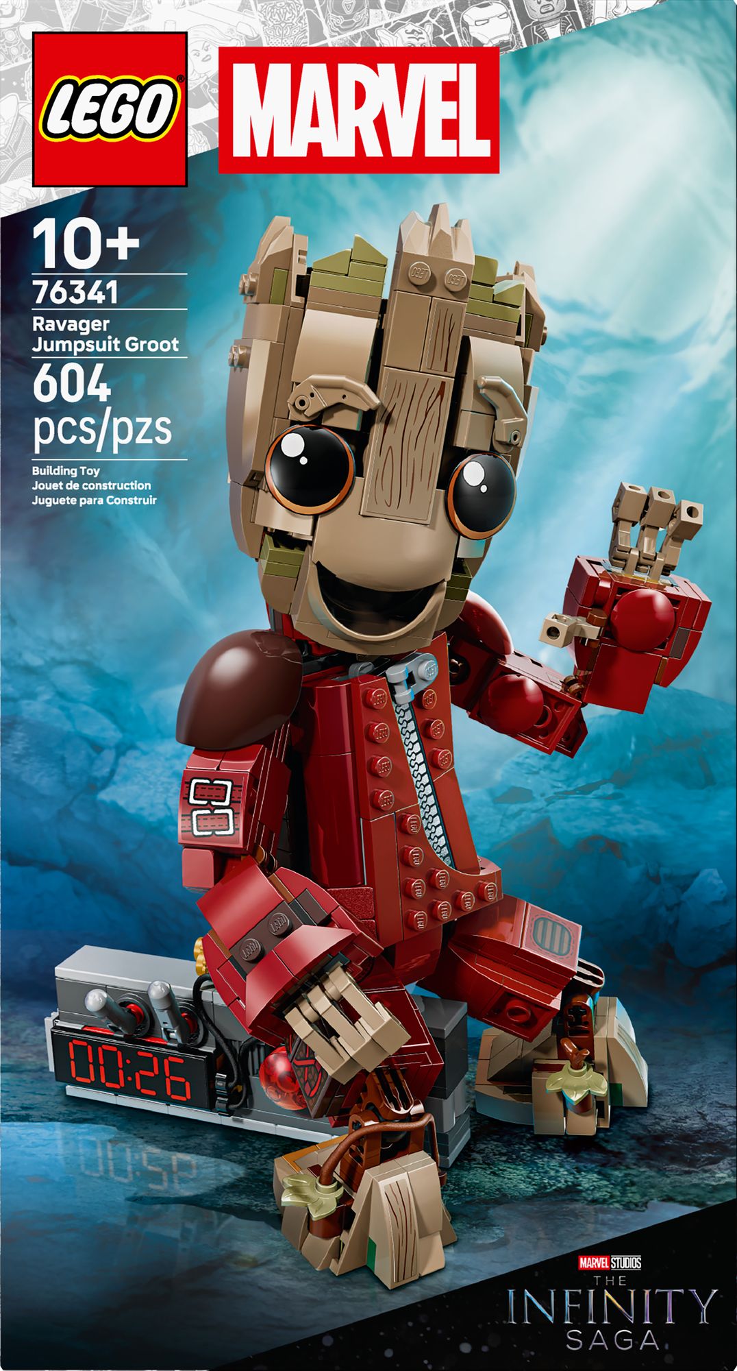 LEGO Super Heroes Marvel Ravager Jumpsuit Groot 76341