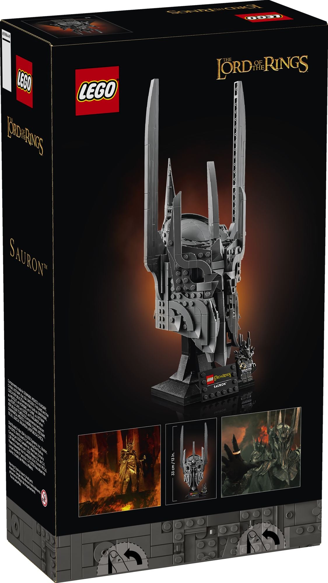 LEGO Icons The Lord of the Rings: Sauron's Helmet 11373