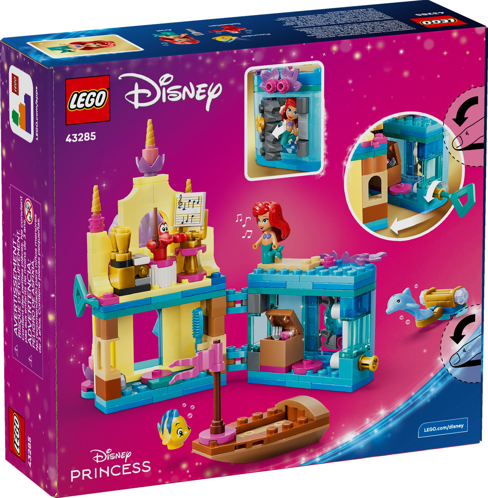 LEGO Disney Ariel's Magical Mini Palace 43285