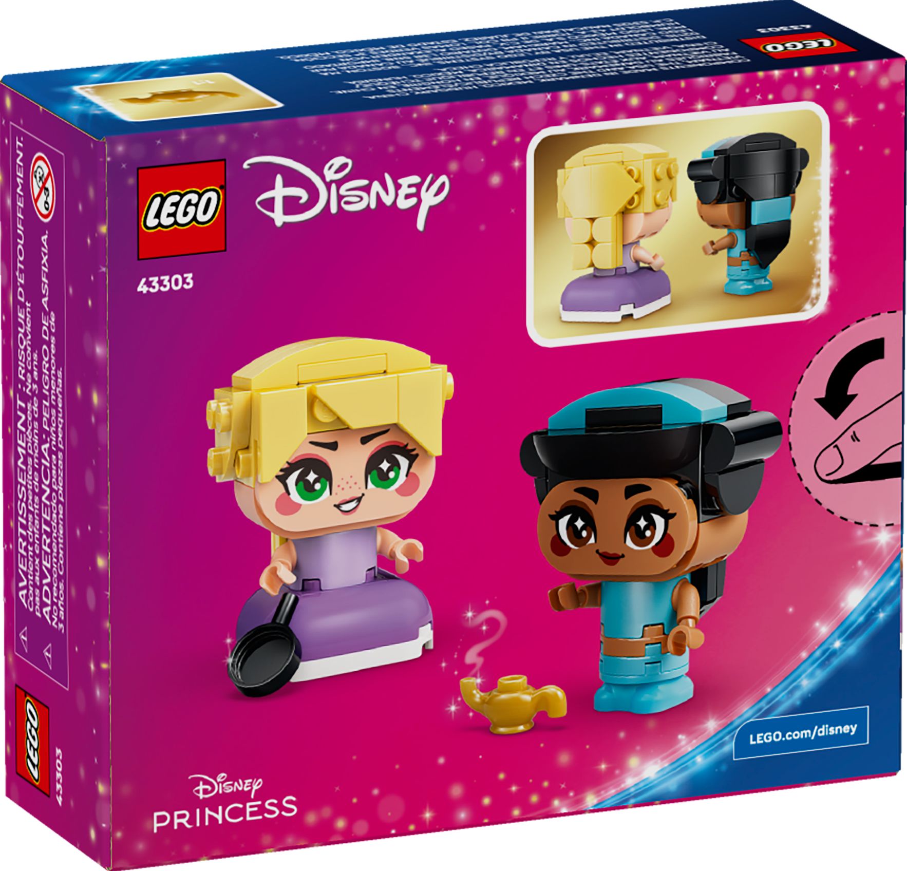 LEGO Disney Mini Jasmine & Rapunzel 43303