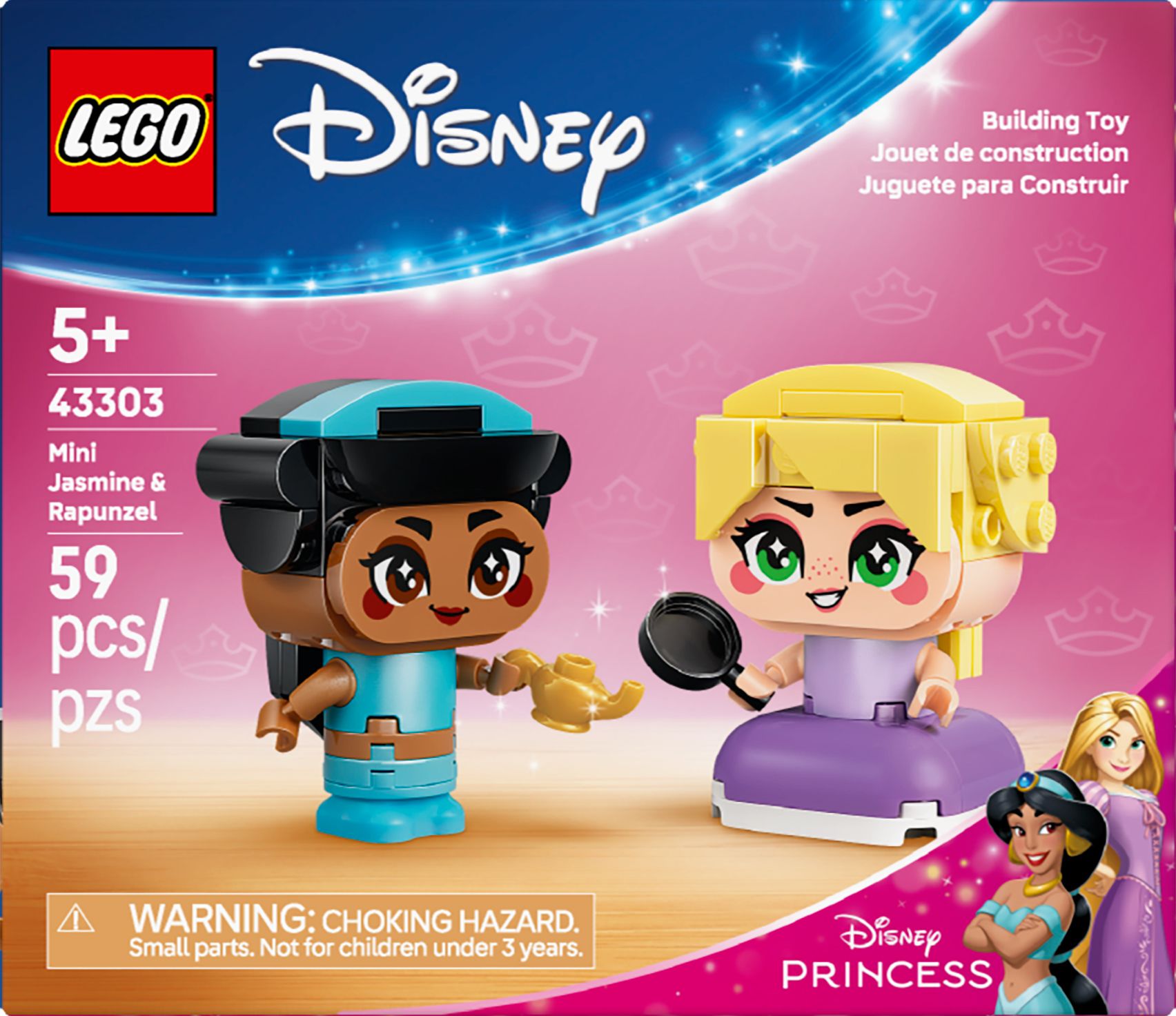 LEGO Disney Mini Jasmine & Rapunzel 43303