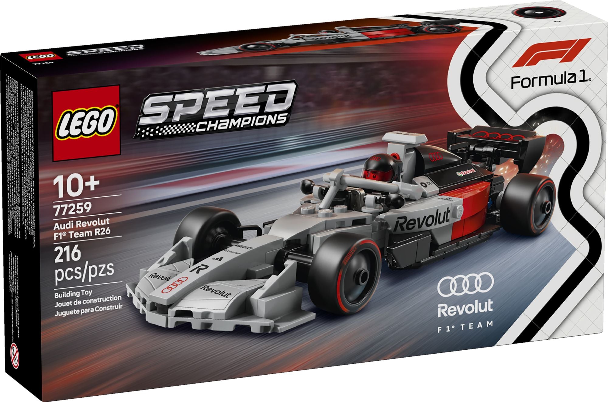 LEGO Speed Champions Audi Revolut F1® Team R26 Race Car 77259