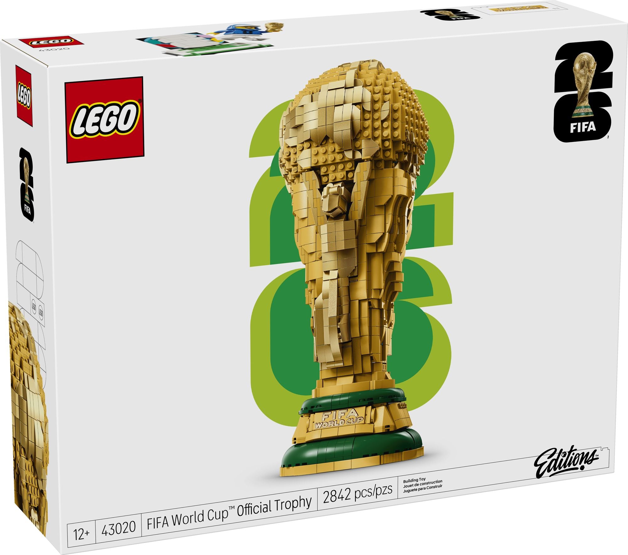 LEGO Editions Sports FIFA World Cup&trade; Official Trophy 43020