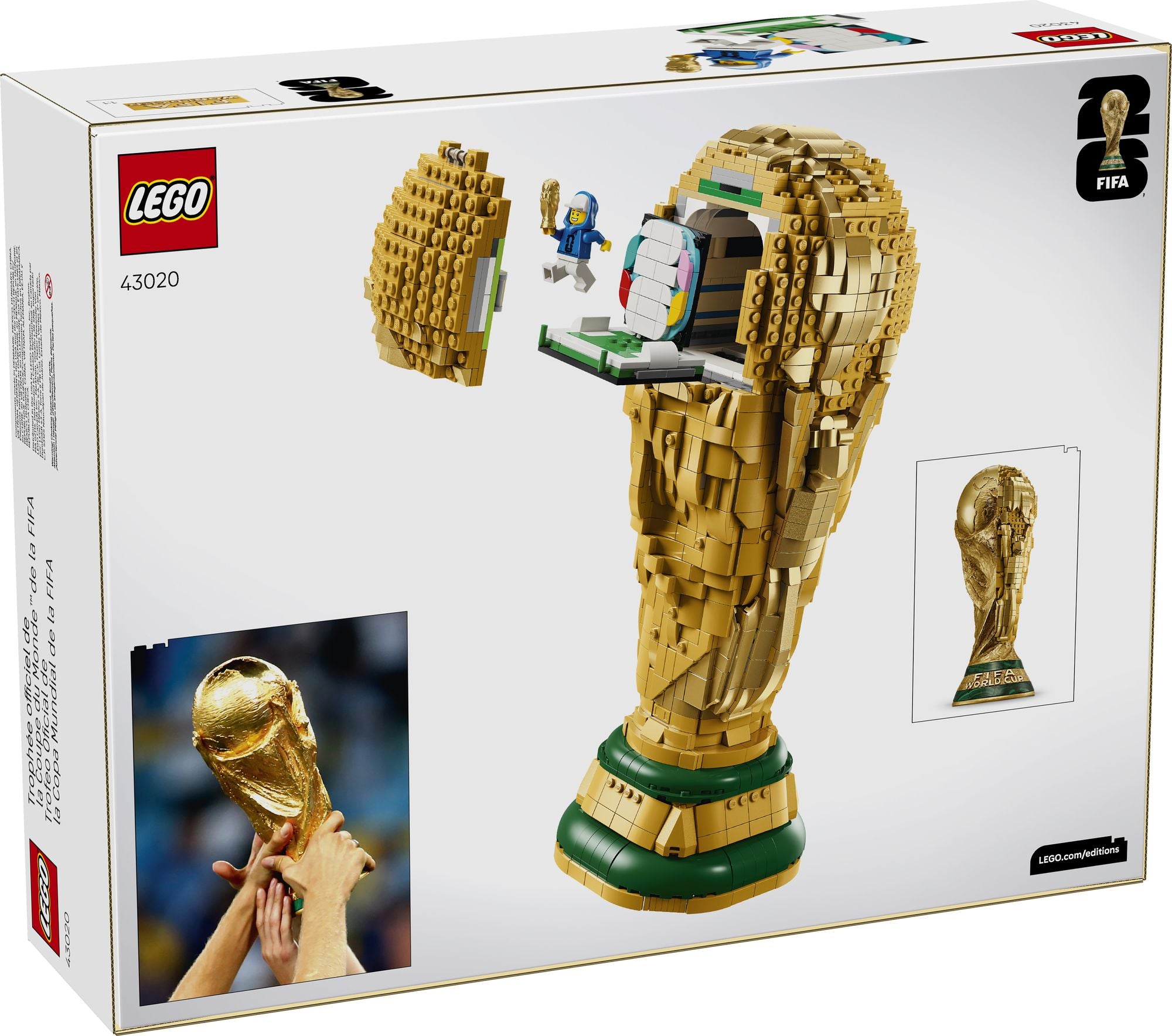 LEGO Editions Sports FIFA World Cup&trade; Official Trophy 43020