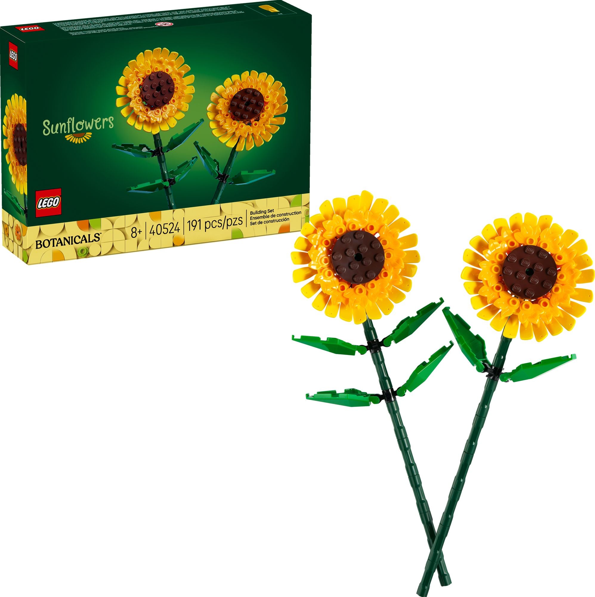 LEGO Botanicals Sunflowers 40524