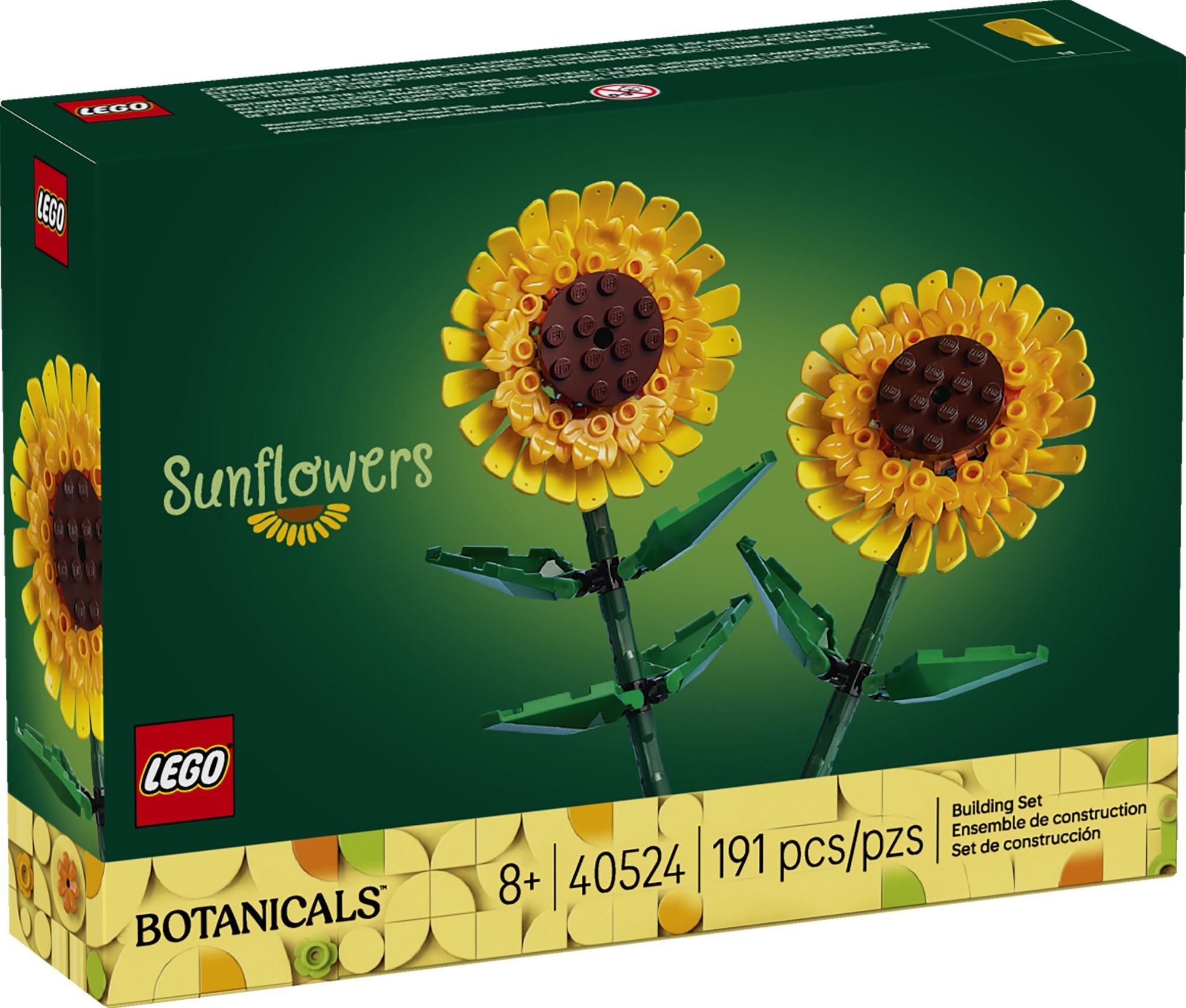 LEGO Botanicals Sunflowers 40524