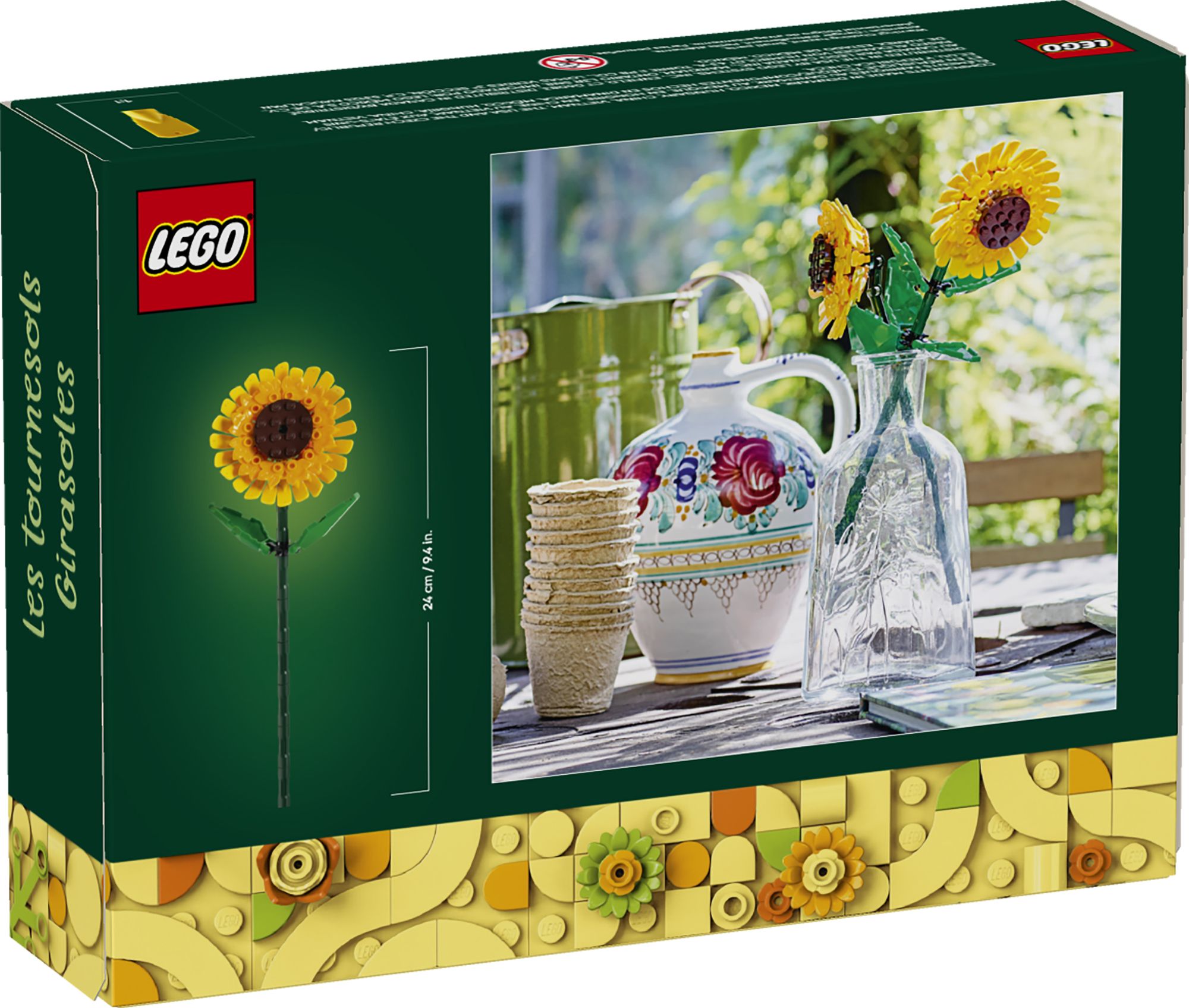 LEGO Botanicals Sunflowers 40524