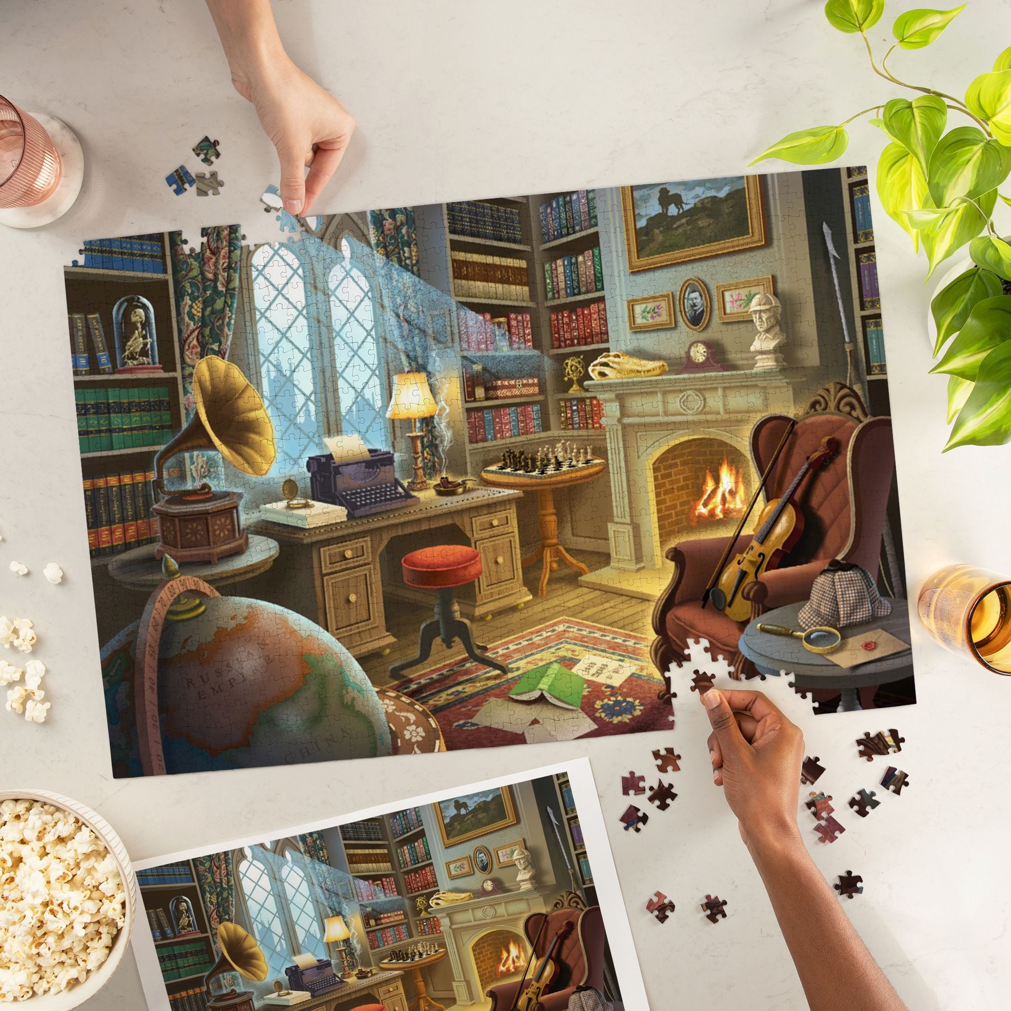 500 Dark Academia: Birthplace of Sherlock Holmes Puzzle