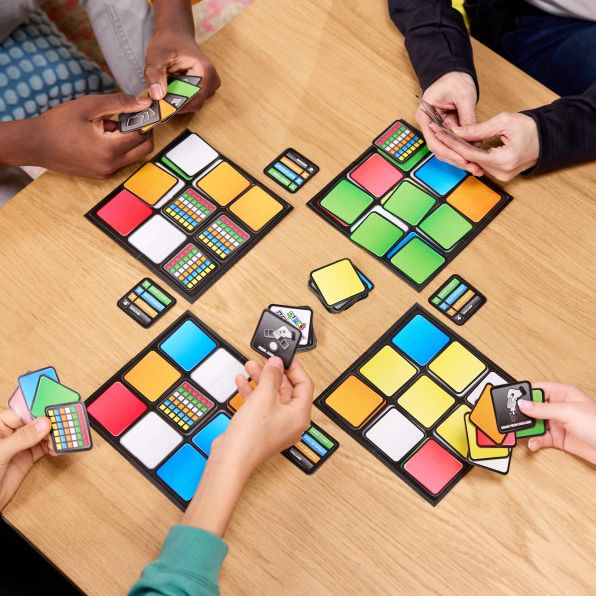 Rubik's Puzzle Brain Teaser Game Card Game