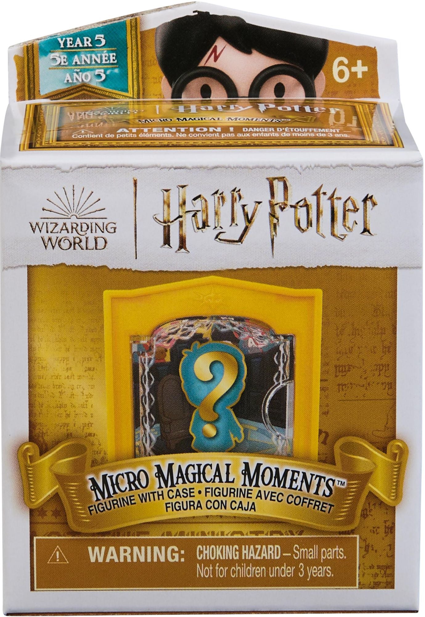Wizarding World Harry Potter, Micro Magical Moments Year 5 Surprise Blind Box Figure & Display Case (Styles May Vary)