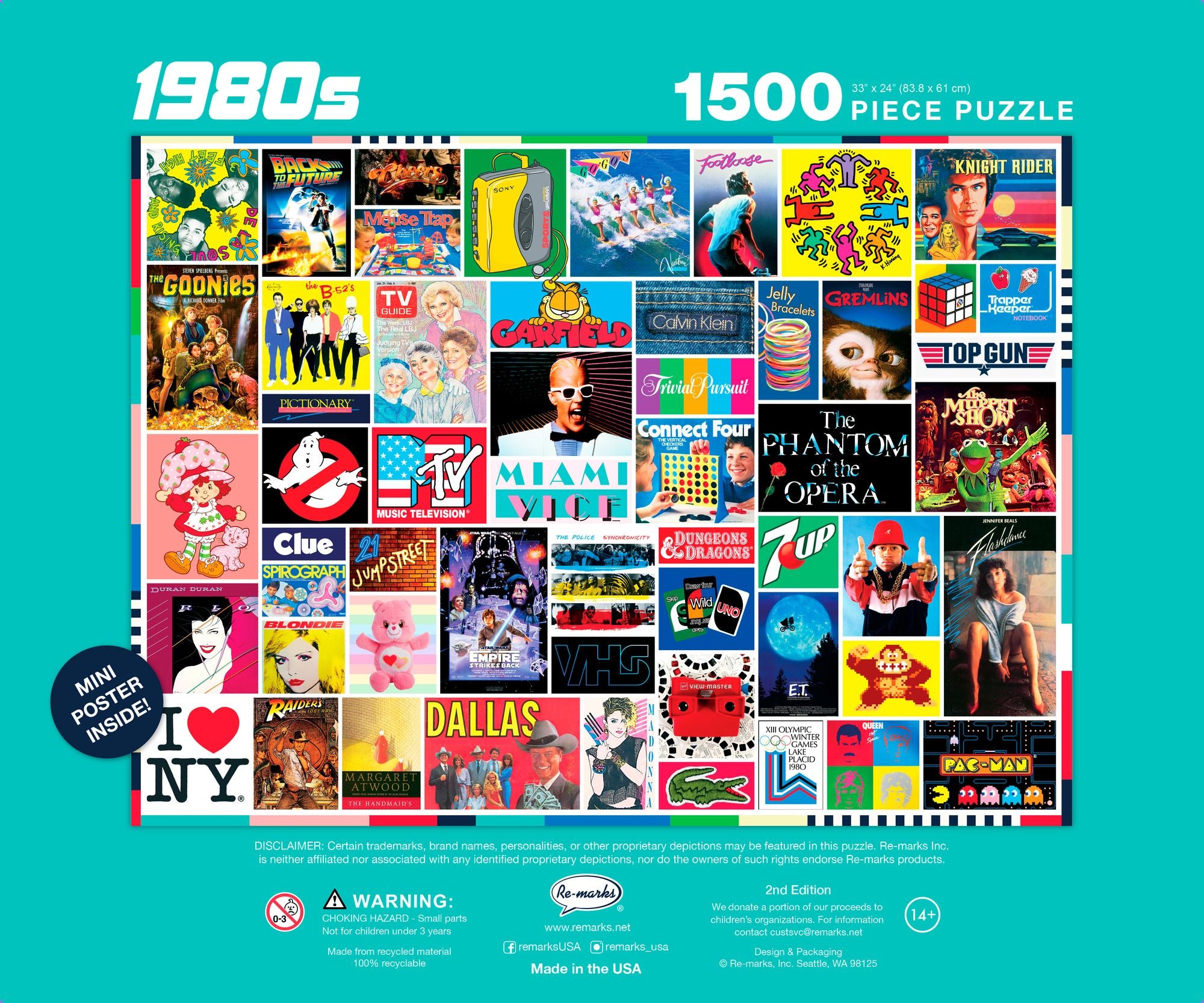 1980s 1500 Piece Puzzle