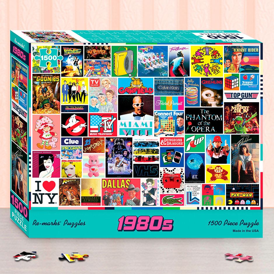 1980s 1500 Piece Puzzle