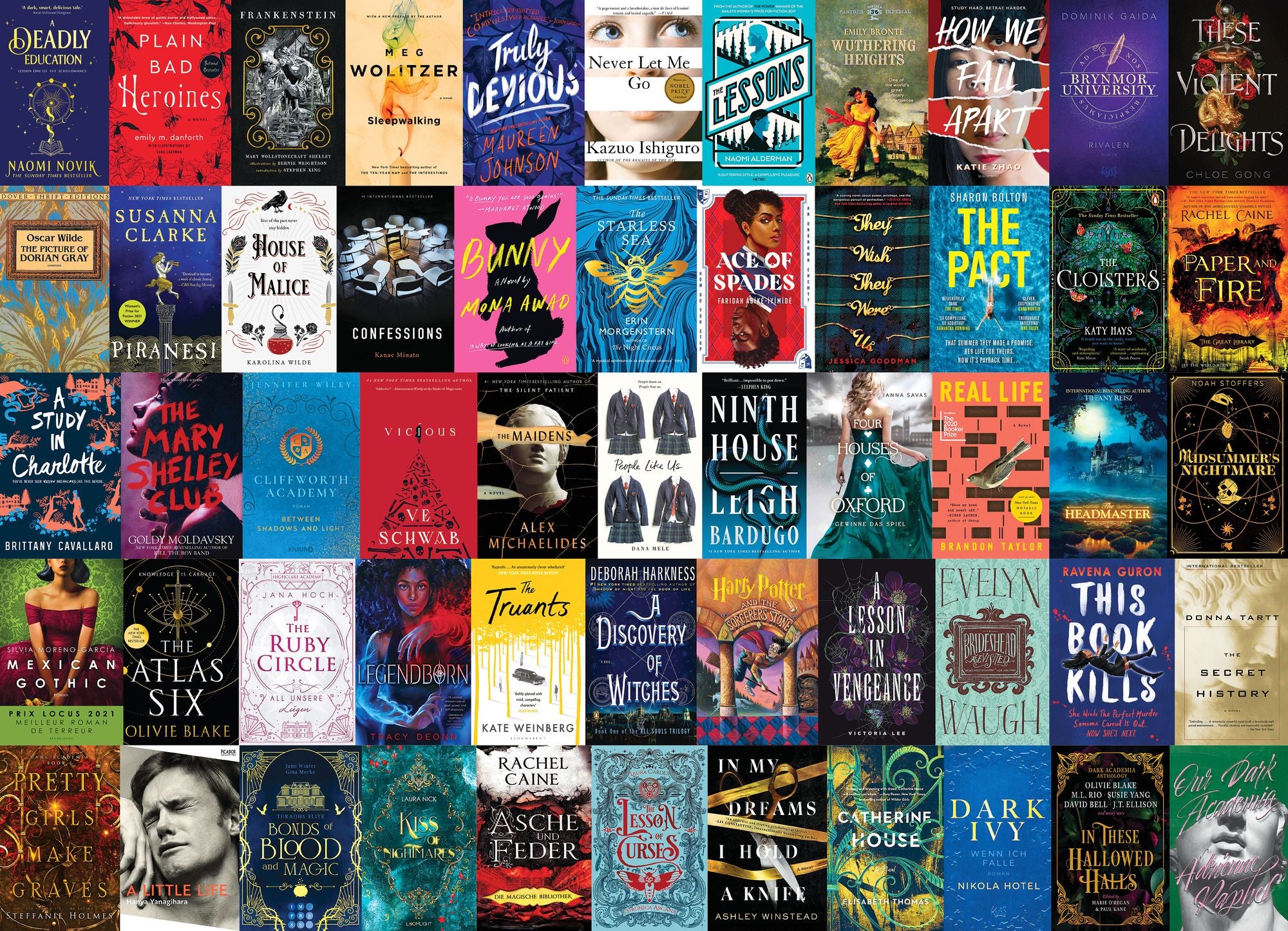 Dark Academia 1000-Piece Jigsaw Puzzle