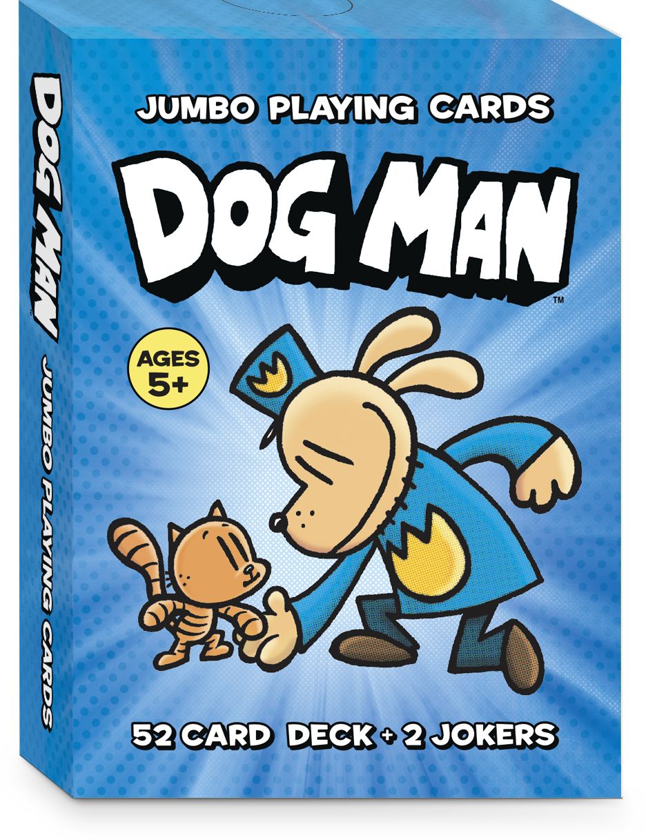 Dog Man Jumbo Playing Cards (B&N Exclusive)
