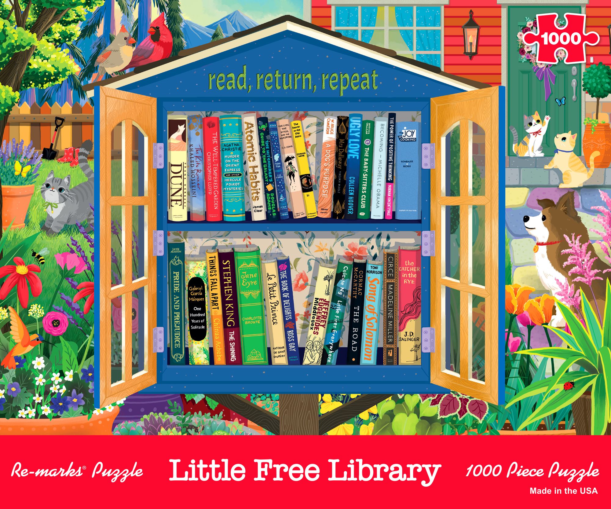 Little Free Library 1000-Piece Jigsaw Puzzle