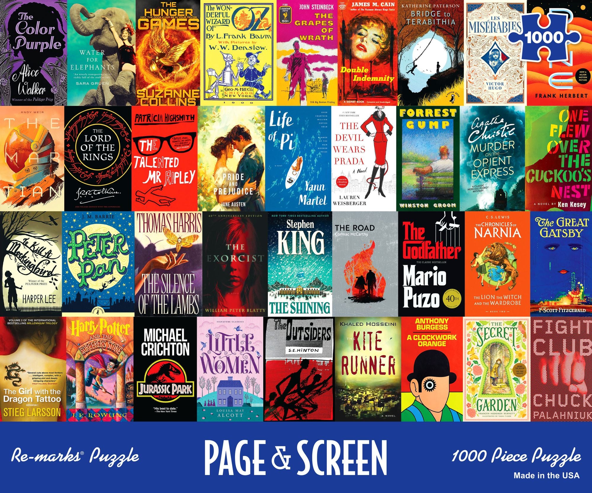 Page and Screen 1000-Piece Jigsaw Puzzle