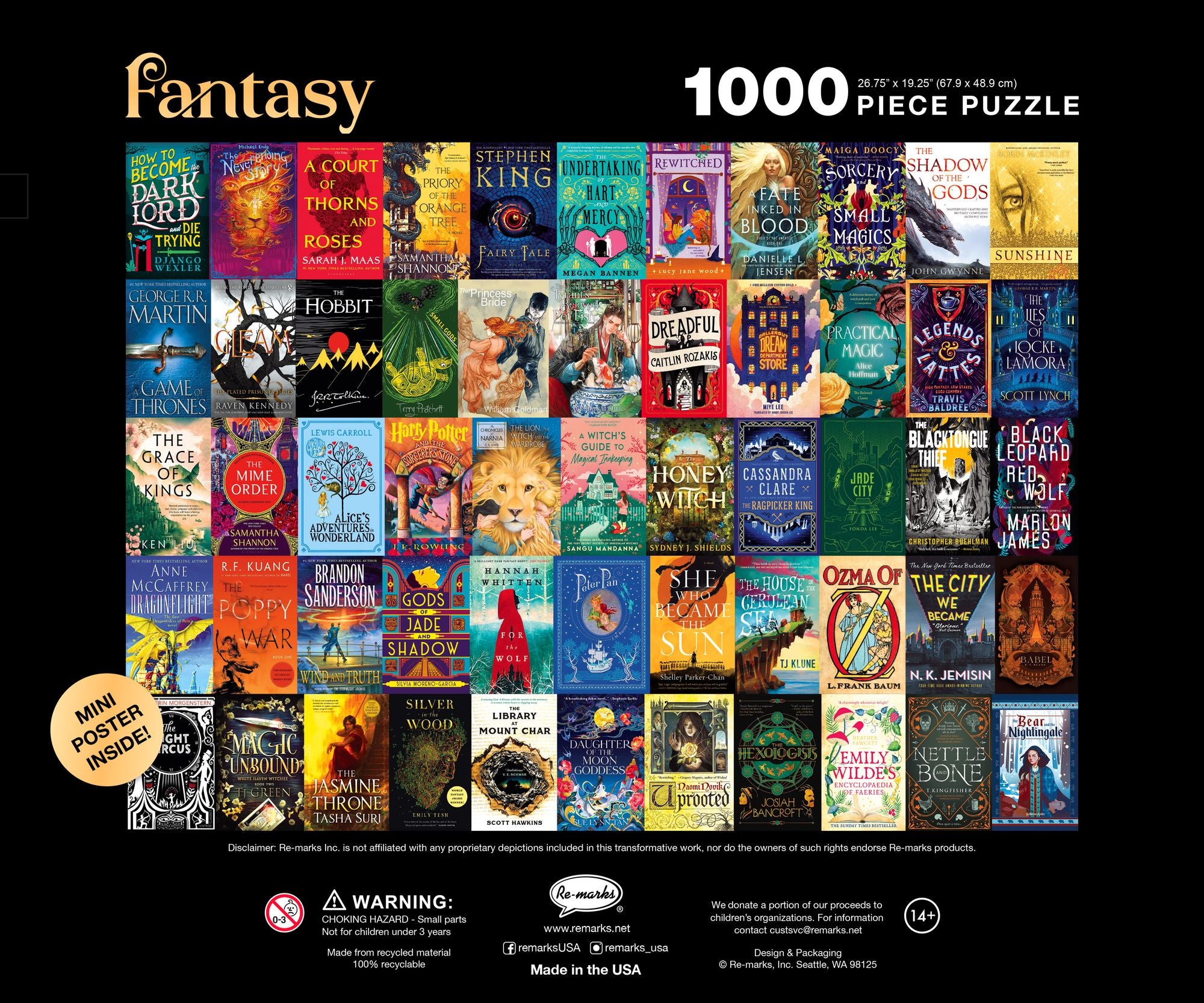 Fantasy 1000-Piece Jigsaw Puzzle