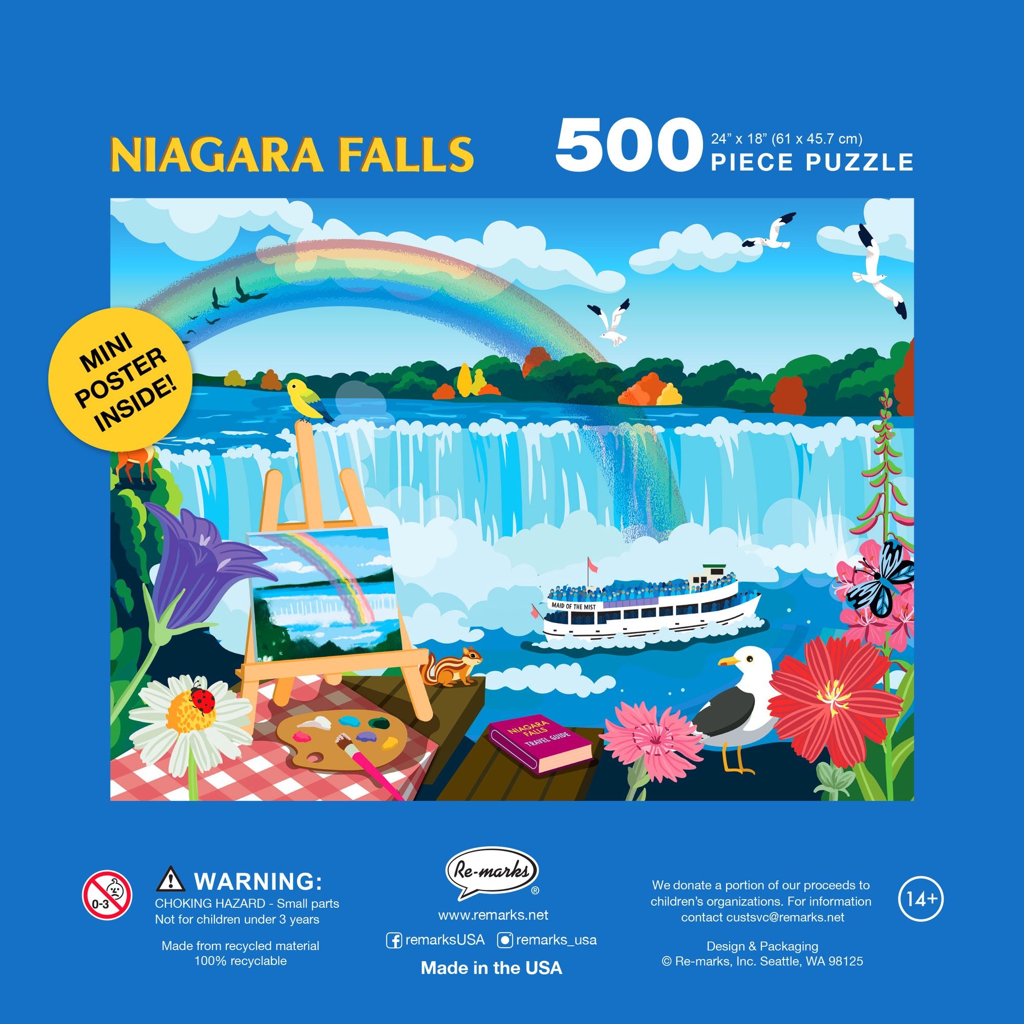 Niagara Falls 500-Piece Jigsaw Puzzle