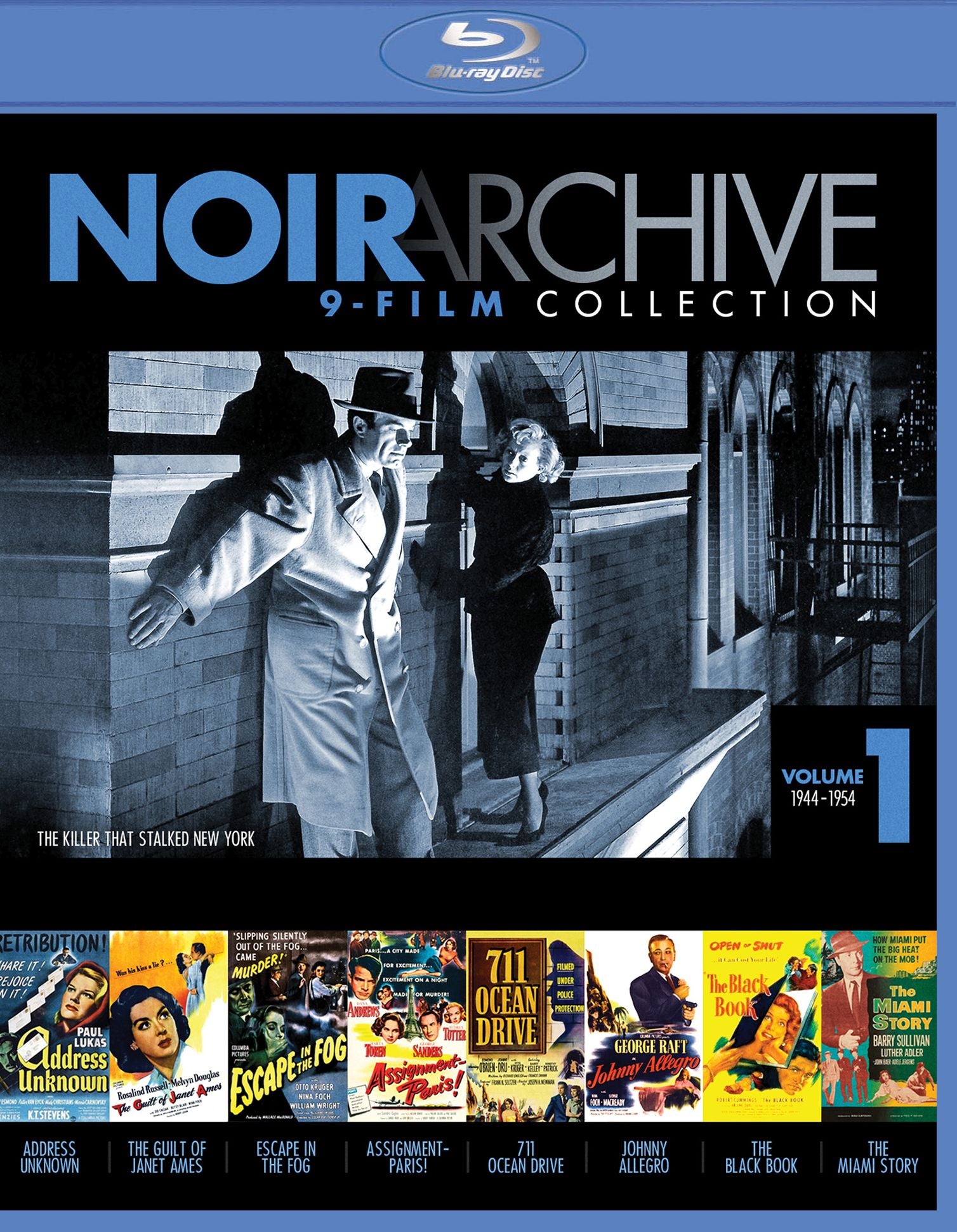 Noir Archive: Vol. 1 - 1944-1954 [Blu-ray]