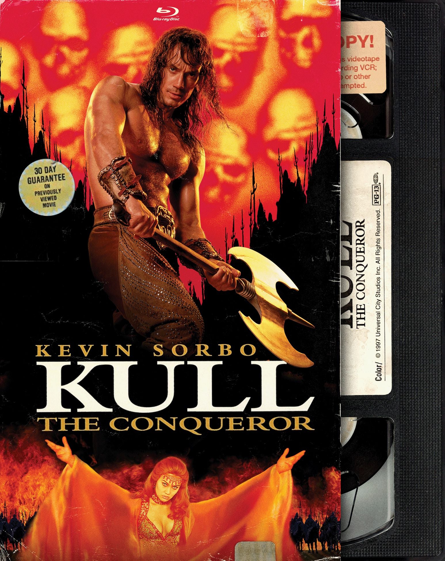 Kull the Conqueror [Retro VHS Pkg] [BR]
