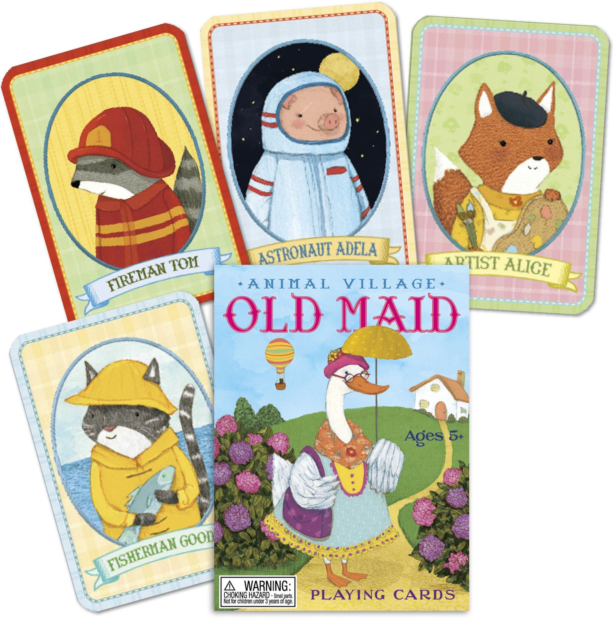 Animal Village Old Maid Playing Cards