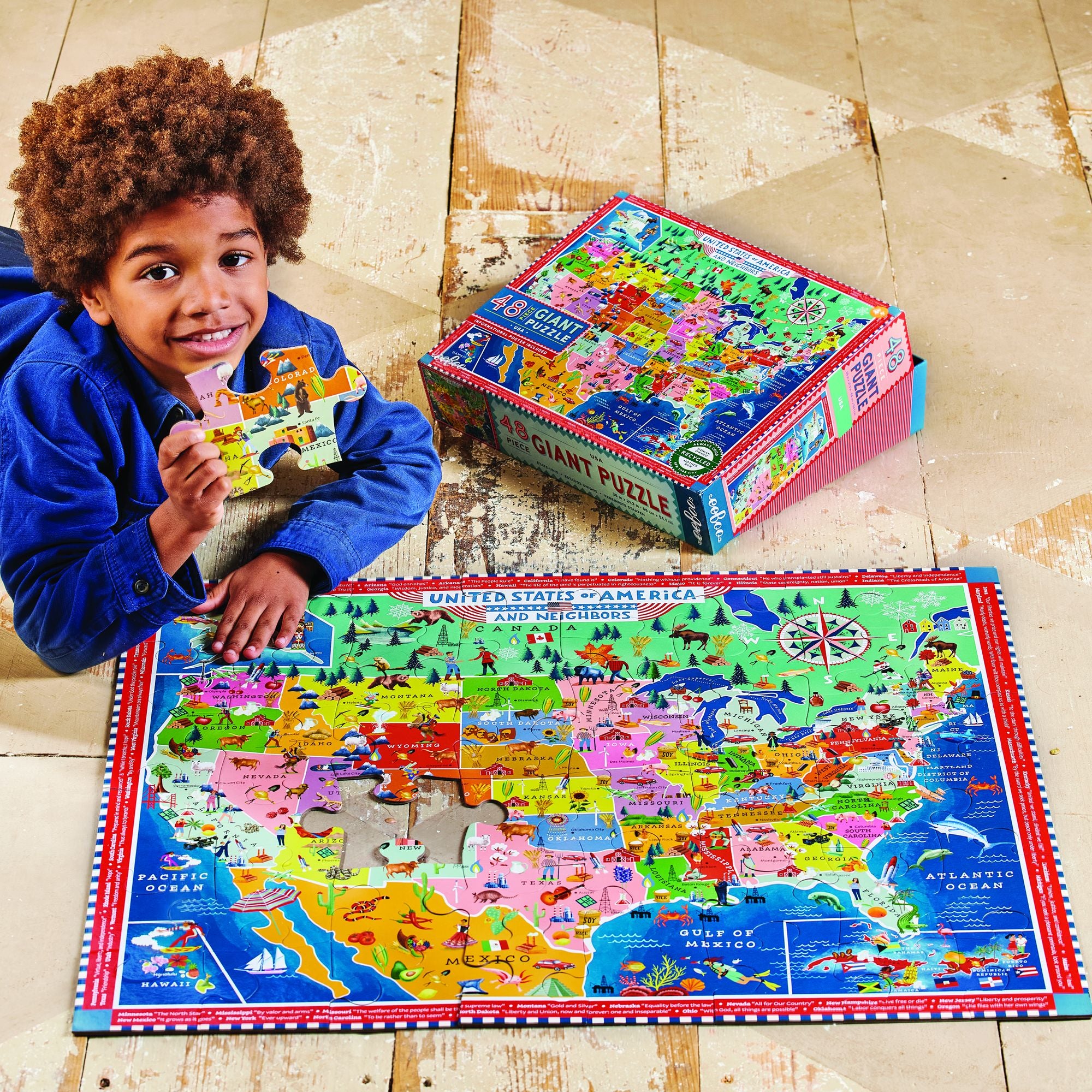 USA 48 Piece Puzzle
