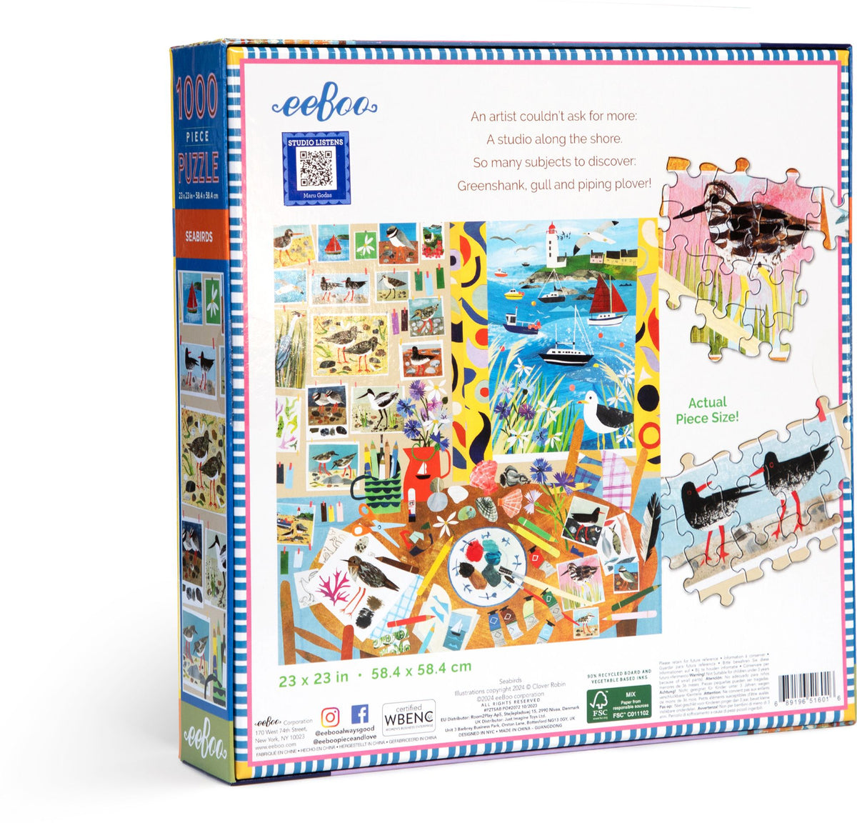 Seabirds 1000 Piece Puzzle