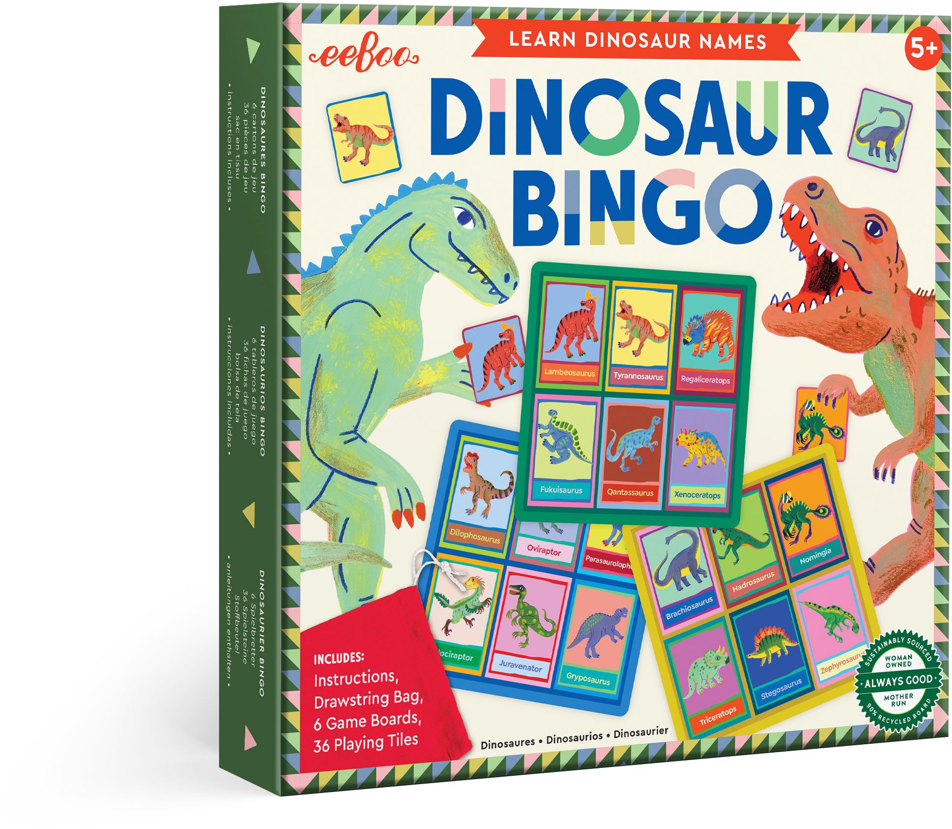 Dinosaur Bingo Game