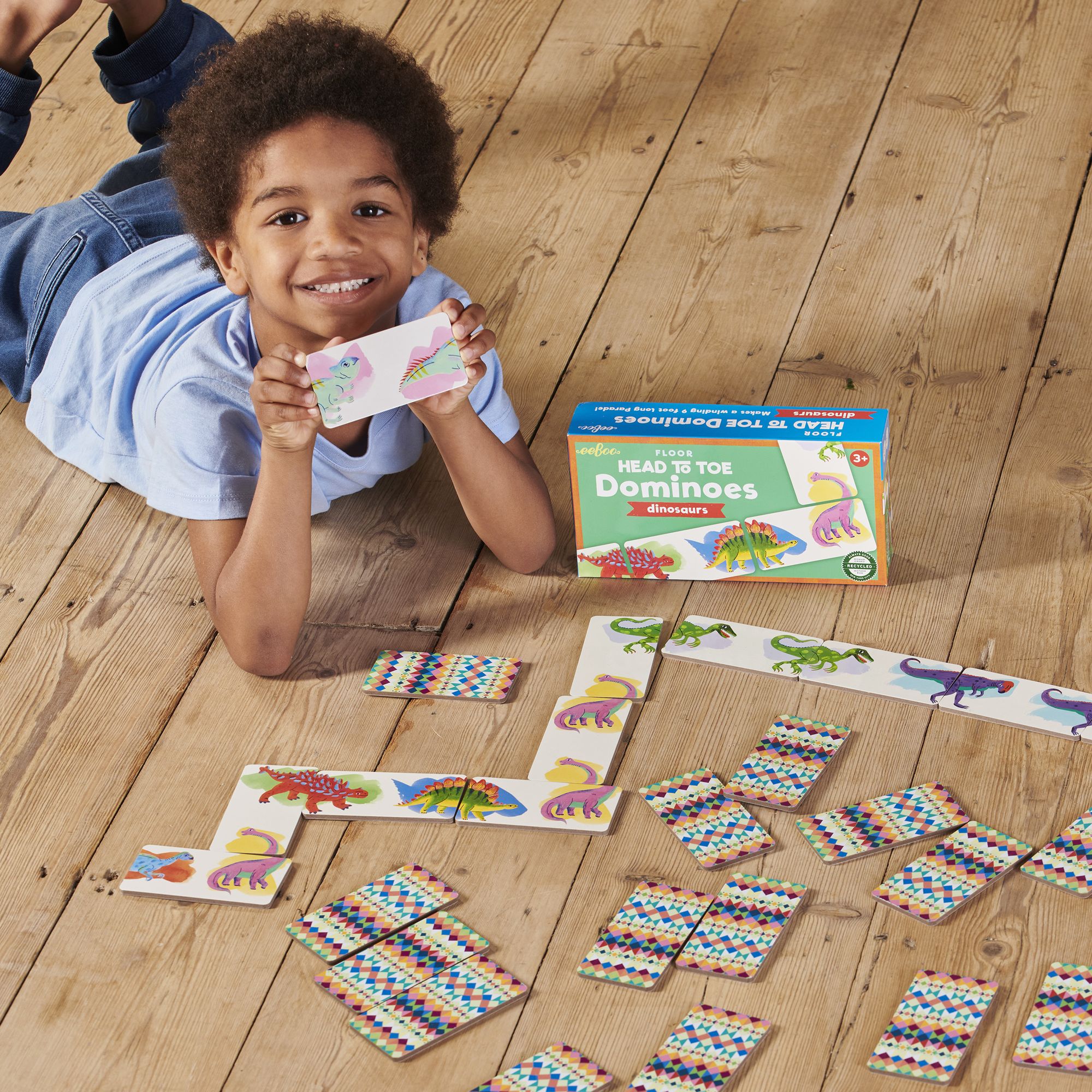Dinosaur Head-to-Toe Dominoes
