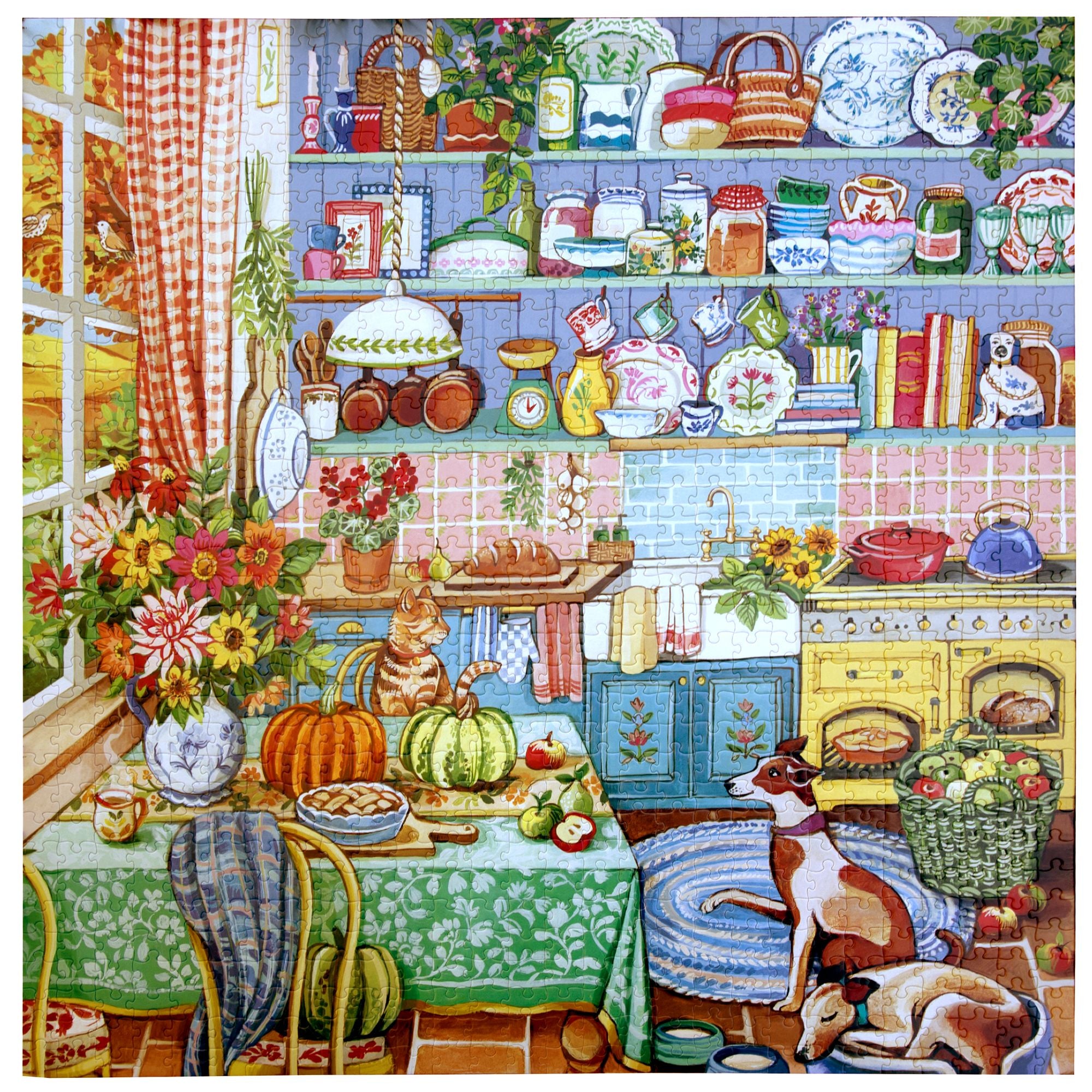 Harvest Kitchen 1000 Piece Square Puzzle