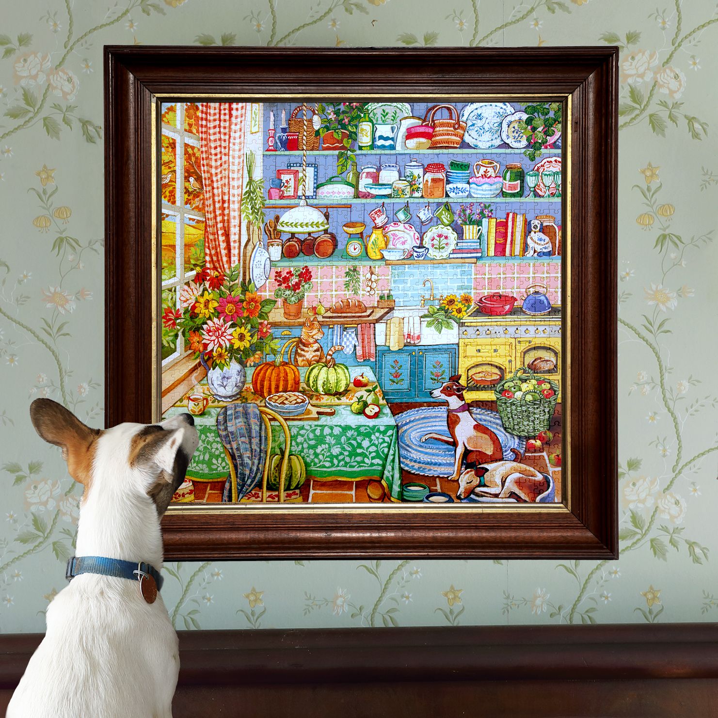 Harvest Kitchen 1000 Piece Square Puzzle