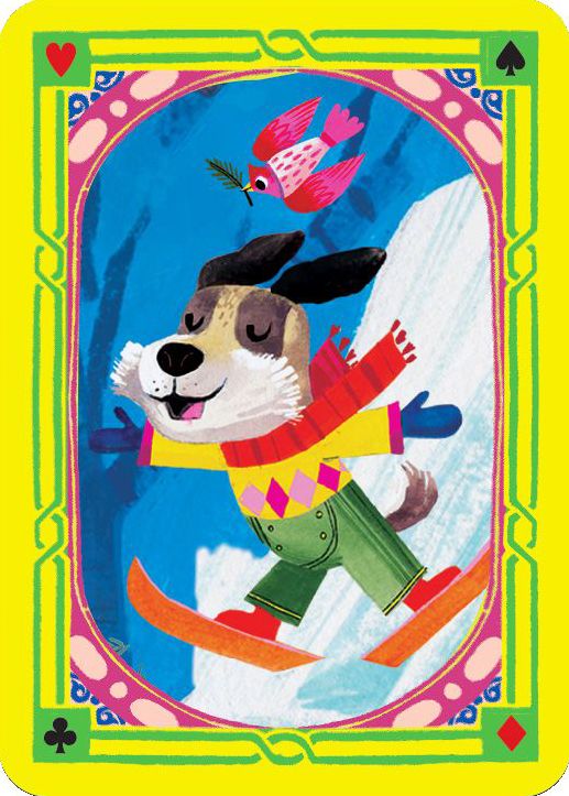 Tiny Christmas Playing Card Assortment