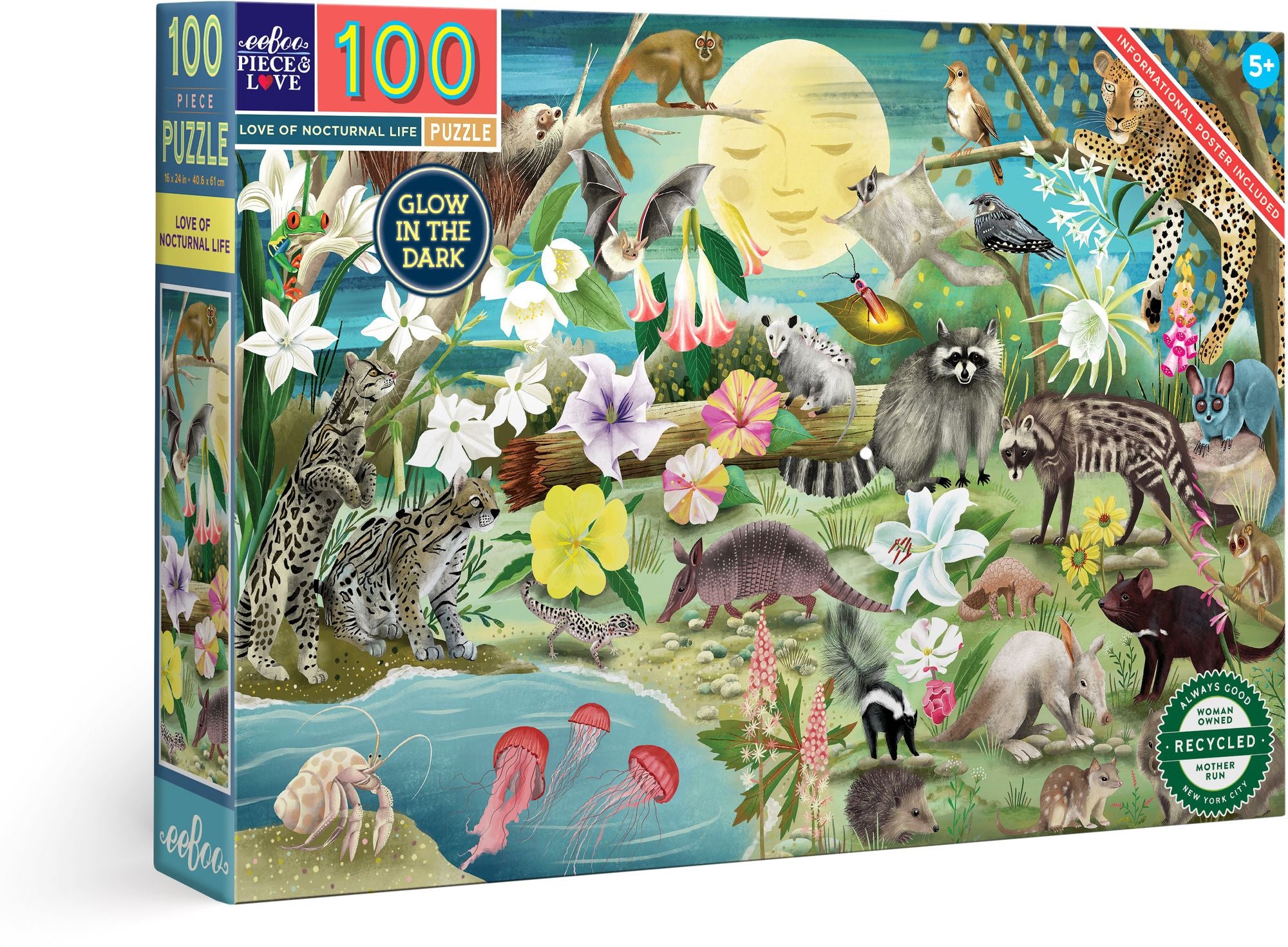 Love of Nocturnal Life 100 Puzzle