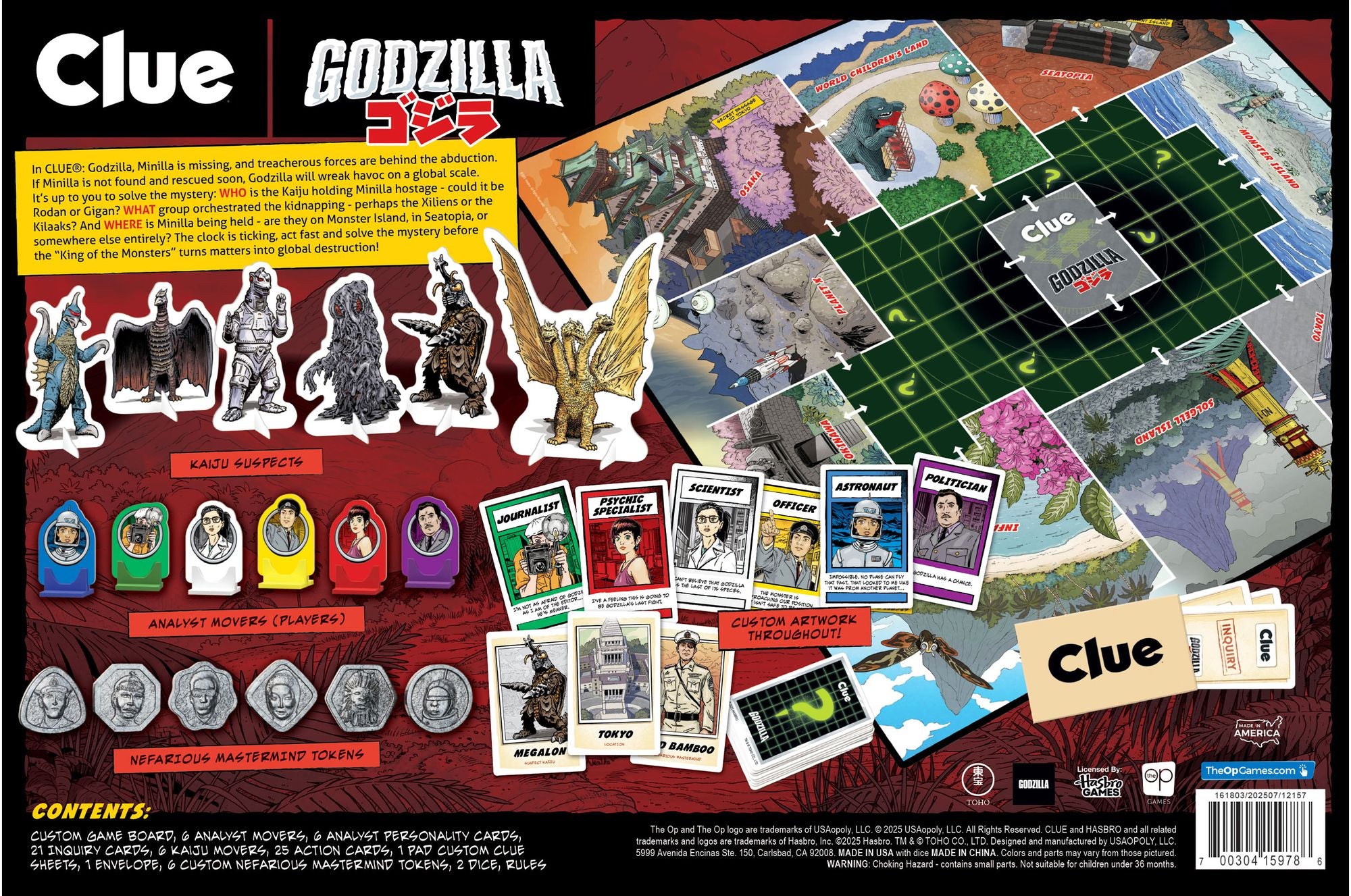 CLUE®: Godzilla