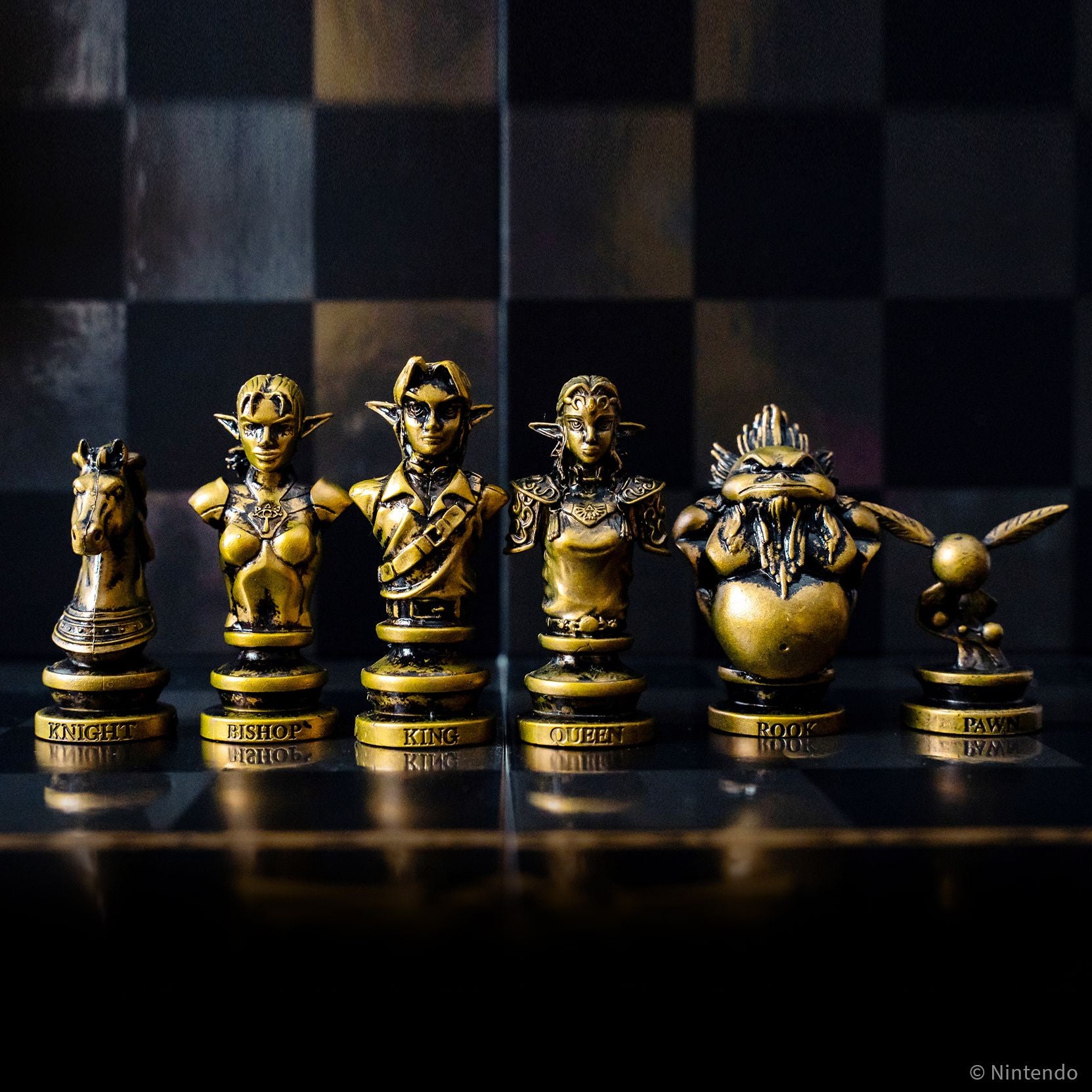 The Legend of Zelda Chess Set