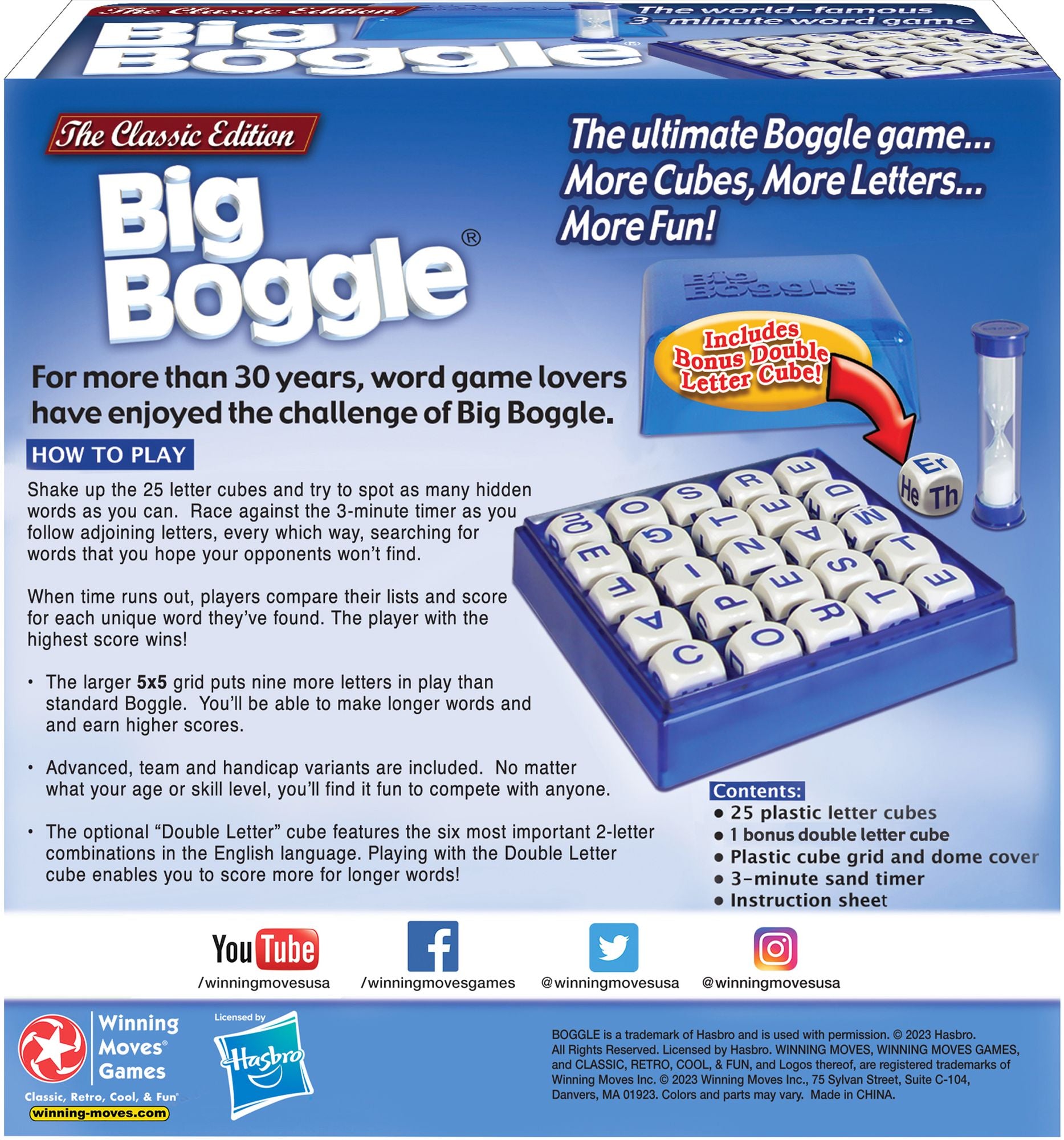Big Boggle Classic Edition