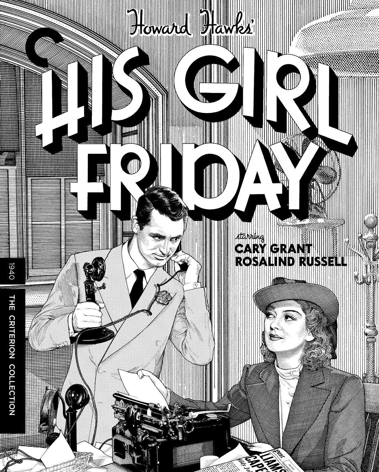 His Girl Friday [4K Ultra HD Blu-ray] [Criterion Collection]