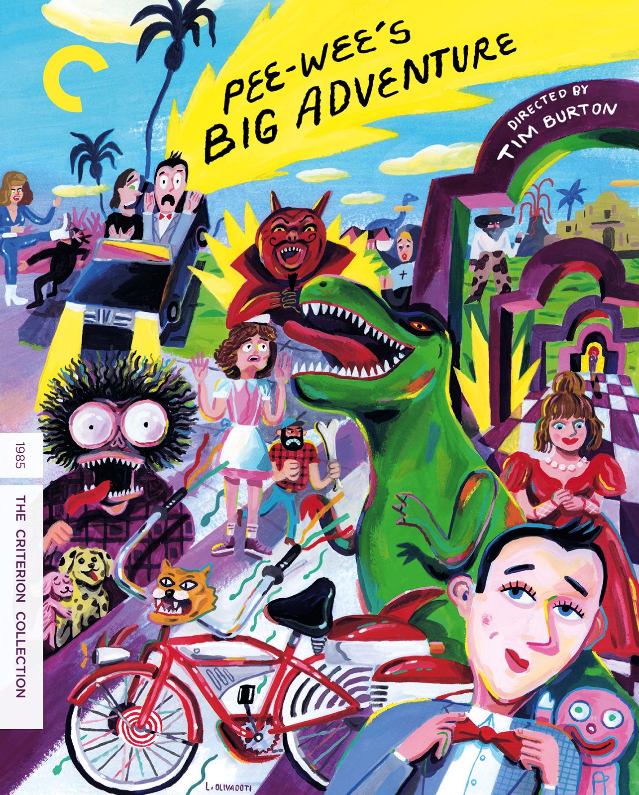 Pee-Wee's Big Adventure [Blu-ray] [Criterion Collection]