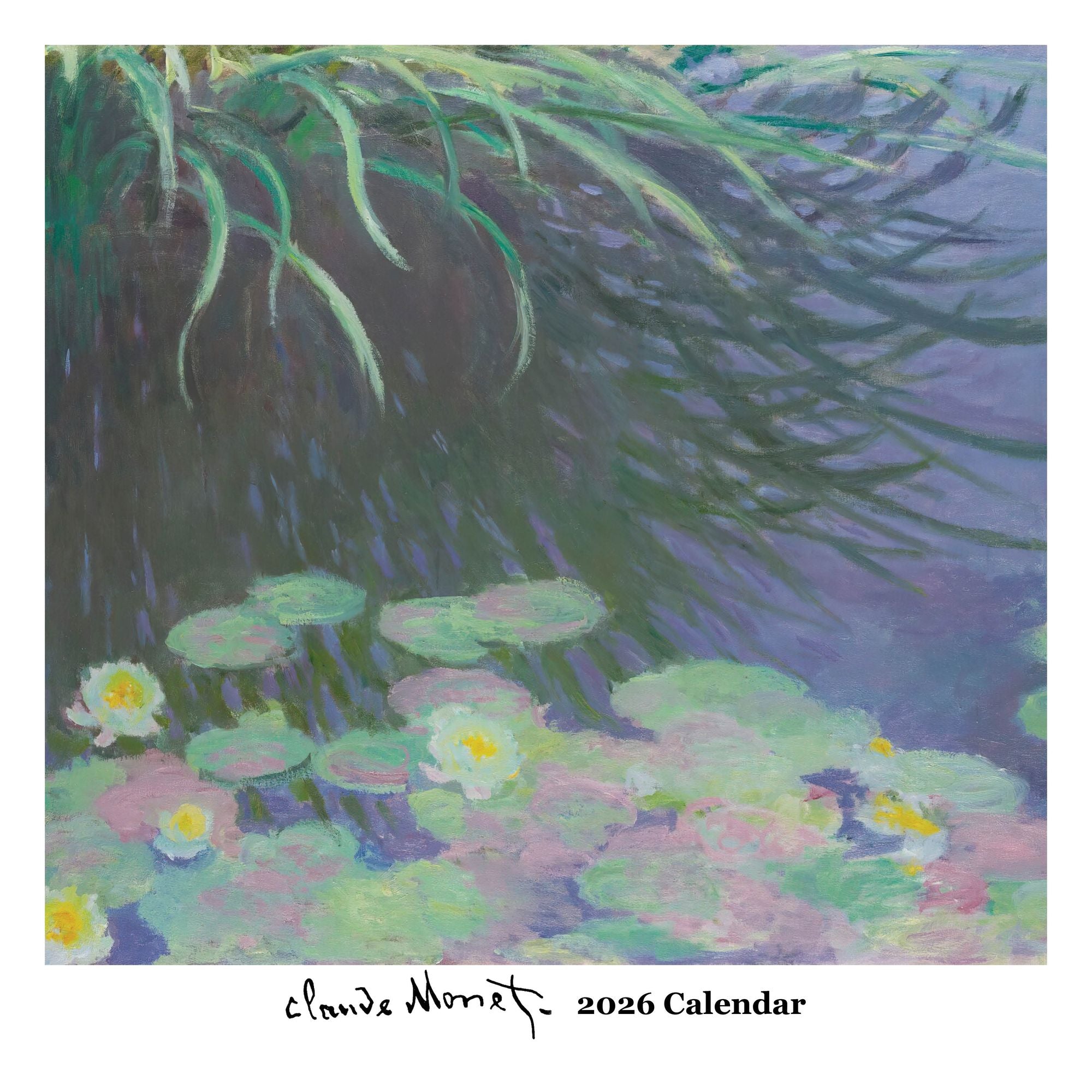 2026 Claude Monet Wall Calendar